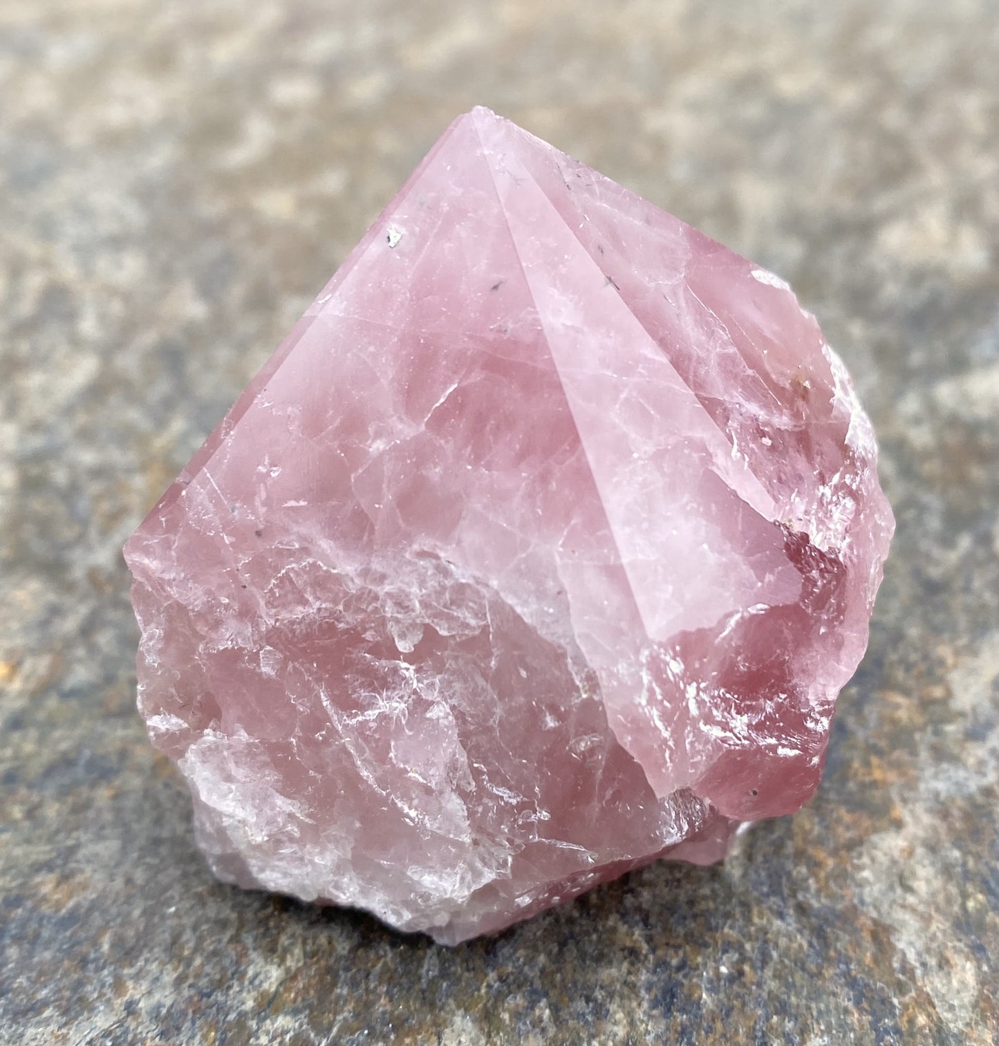 Rose Quartz Raw & Polished Point Love Compassion 29447S