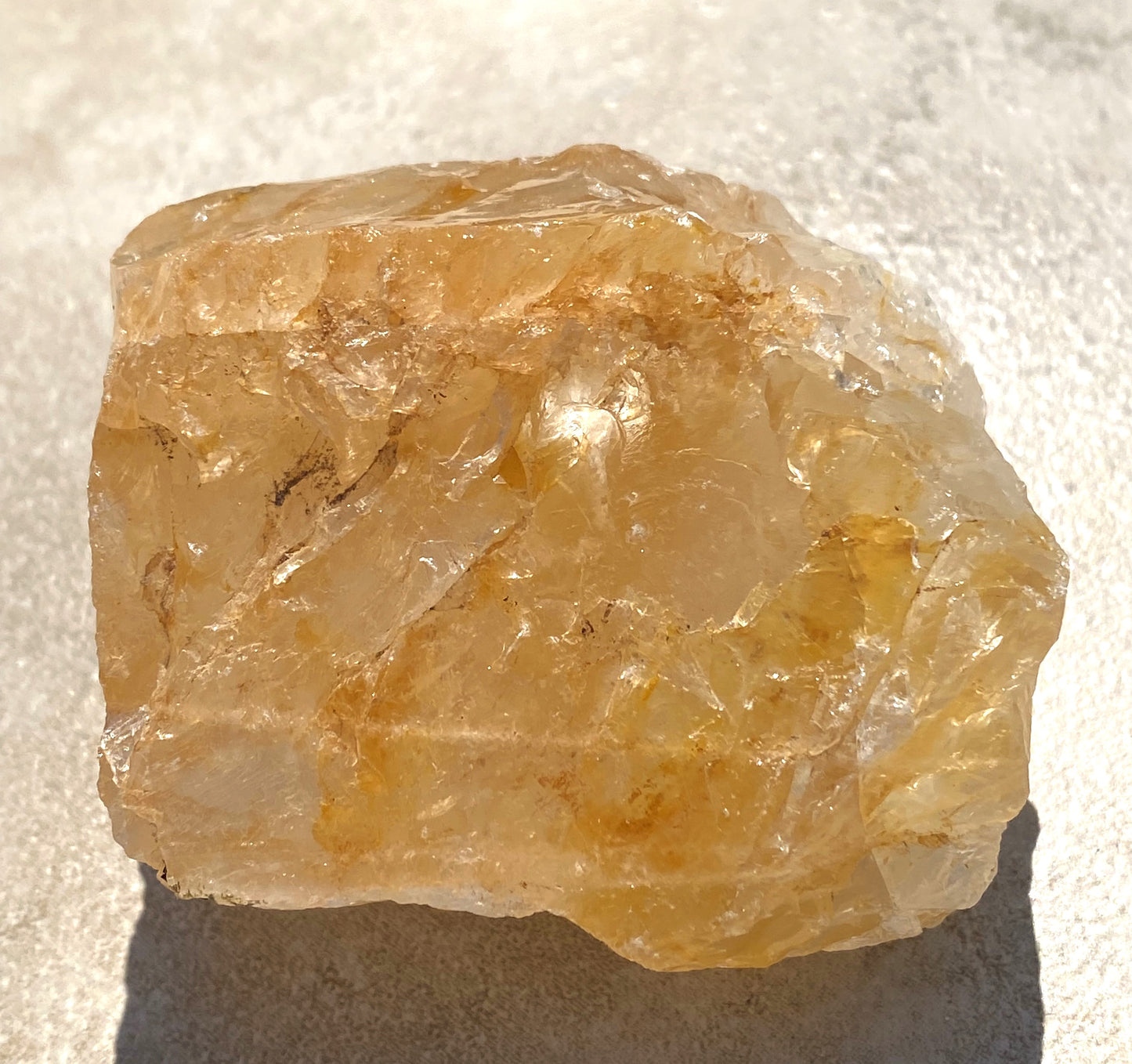 Golden Healer Quartz Raw Specimen Healing Protection 29380S