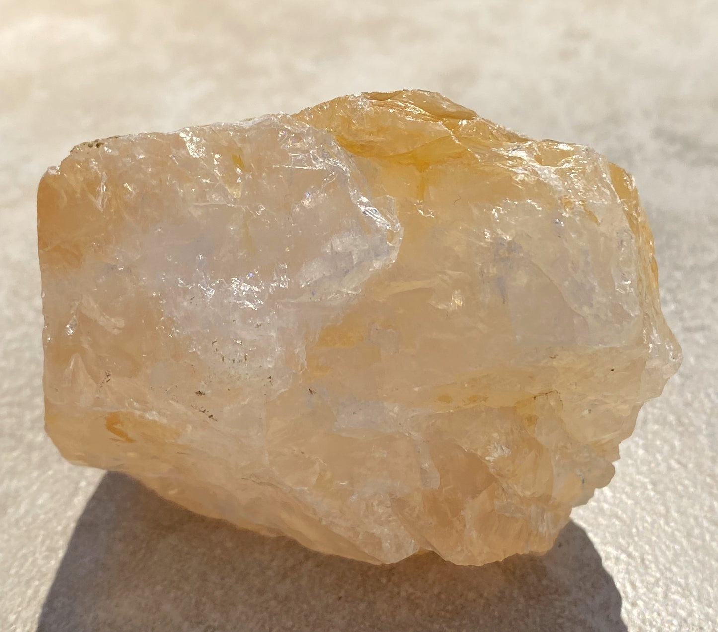 Golden Healer Quartz Raw Specimen Healing Protection 29380S
