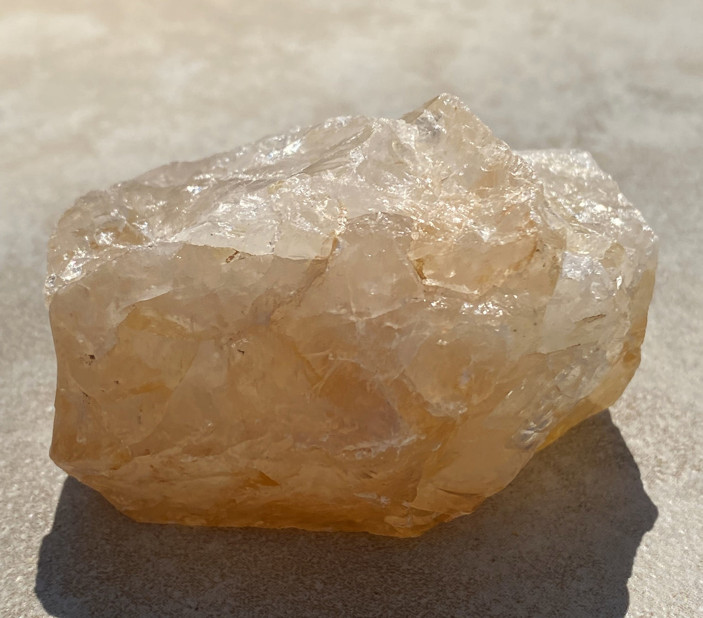 Golden Healer Quartz Raw Specimen Healing Protection 29380S