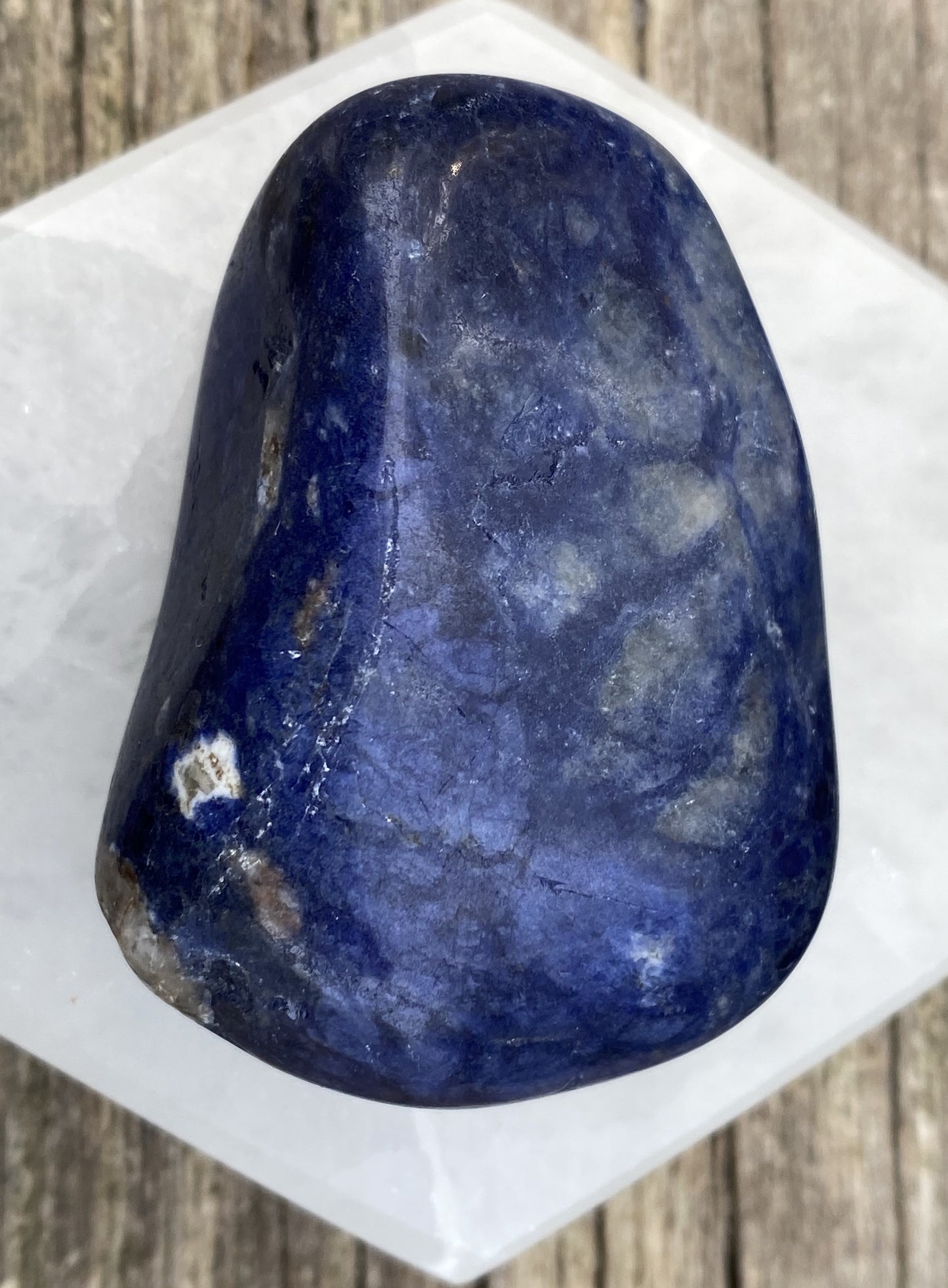 Sodalite Blue Large Pocket Stone Focus Energy Intuition 28731S
