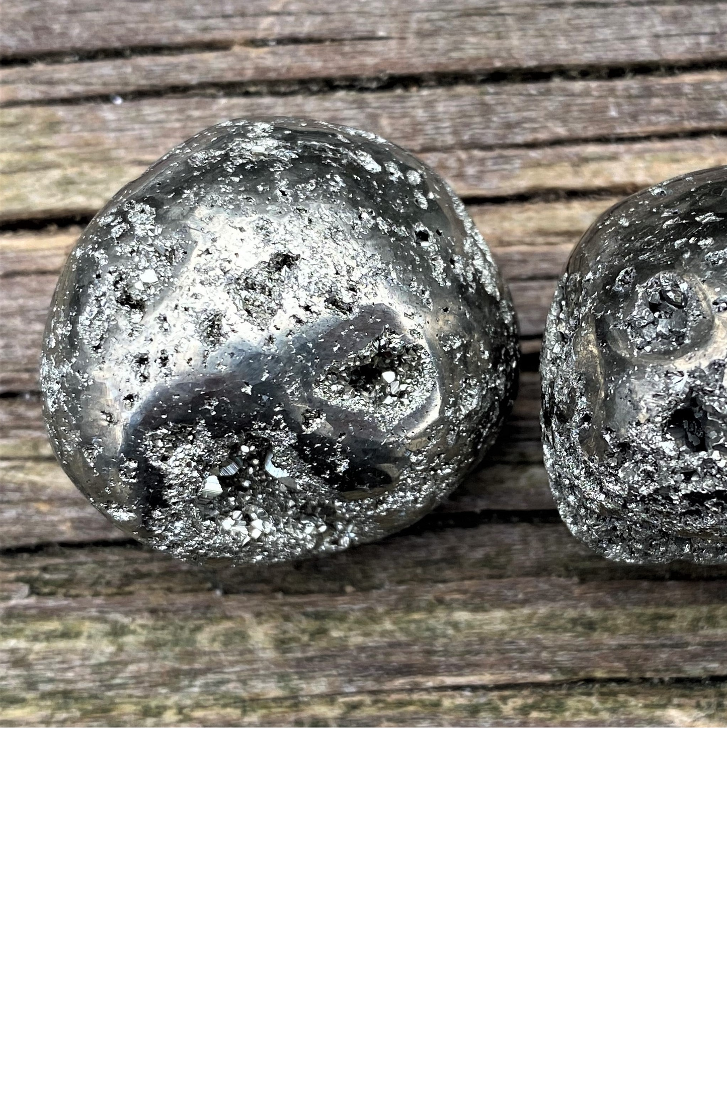 Pyrite Tumbled Large Pocket Stone Peru Energy Manifesting 28464S