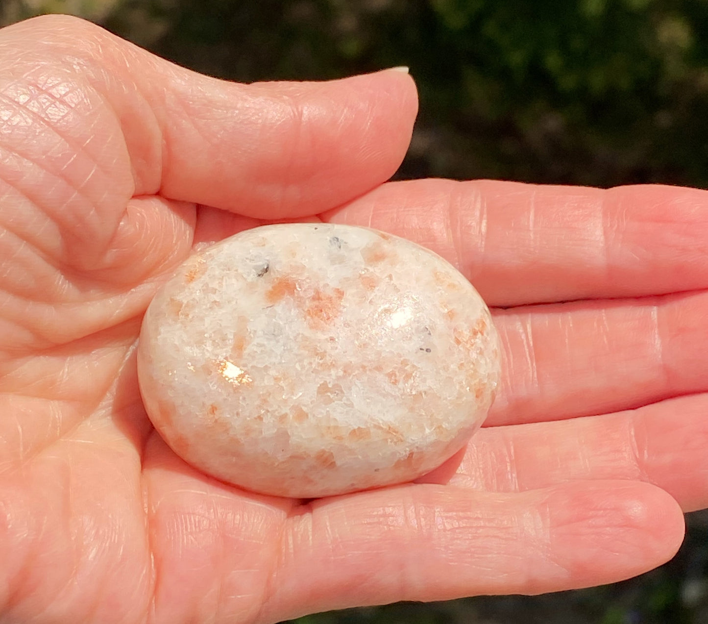 Sunstone Small Palm Stone Strength Protection 29434S
