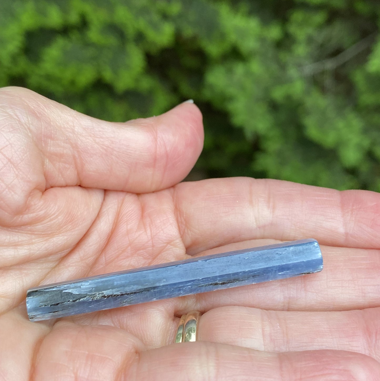 Kyanite Blue Rod Massager Polished Attunement Meditation 29484S