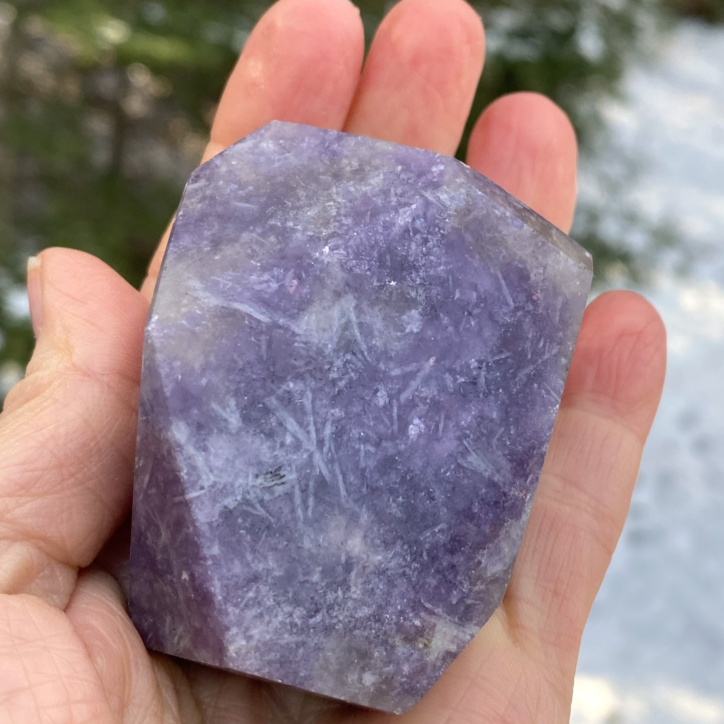 Unicorn Stone Free Form Palm Stone Size Creativity Spirit Guides Protection 29971S
