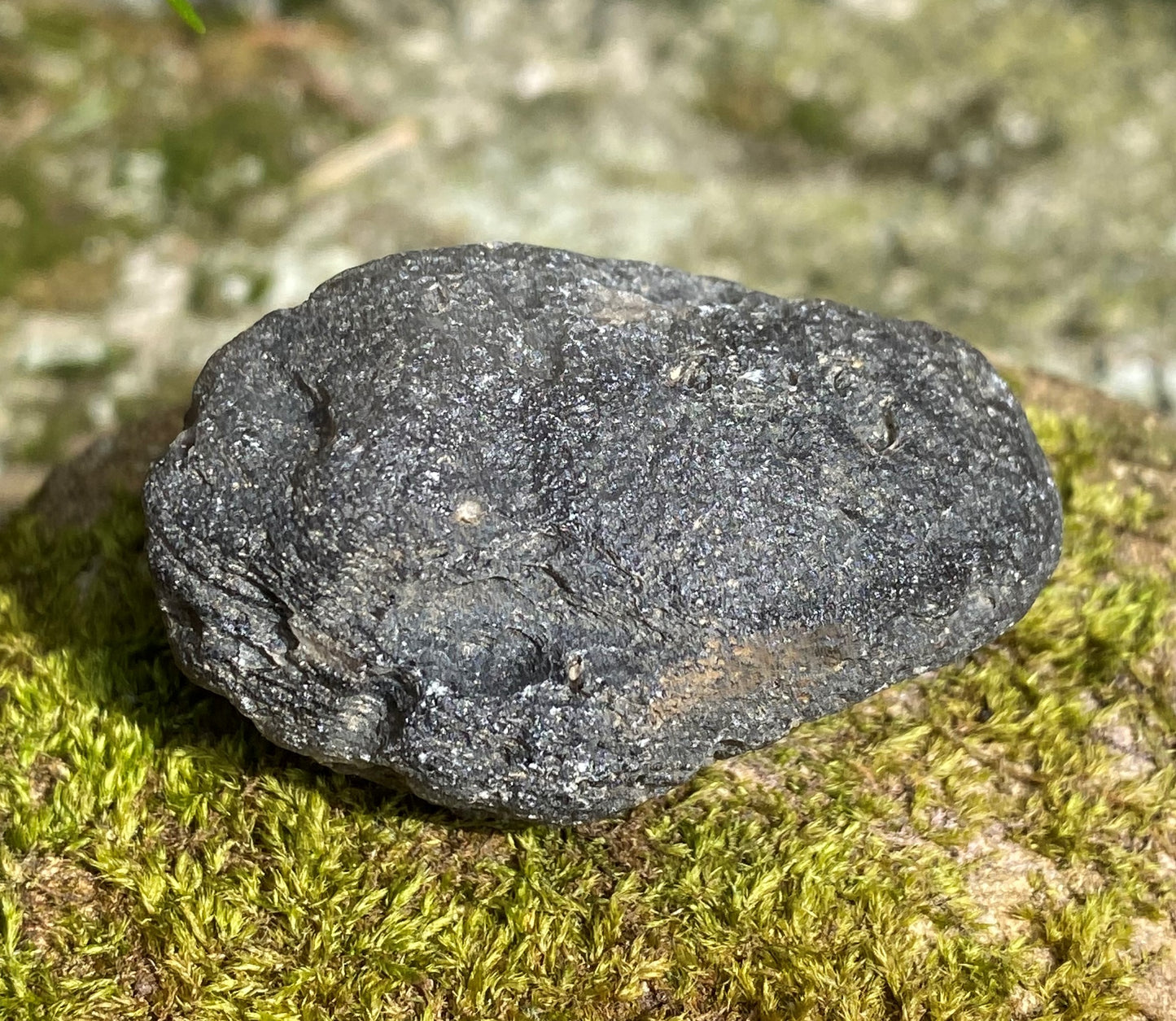 Agni Manitite Raw Tektite Lg Pocket Stone Communication Spiritual 28602S