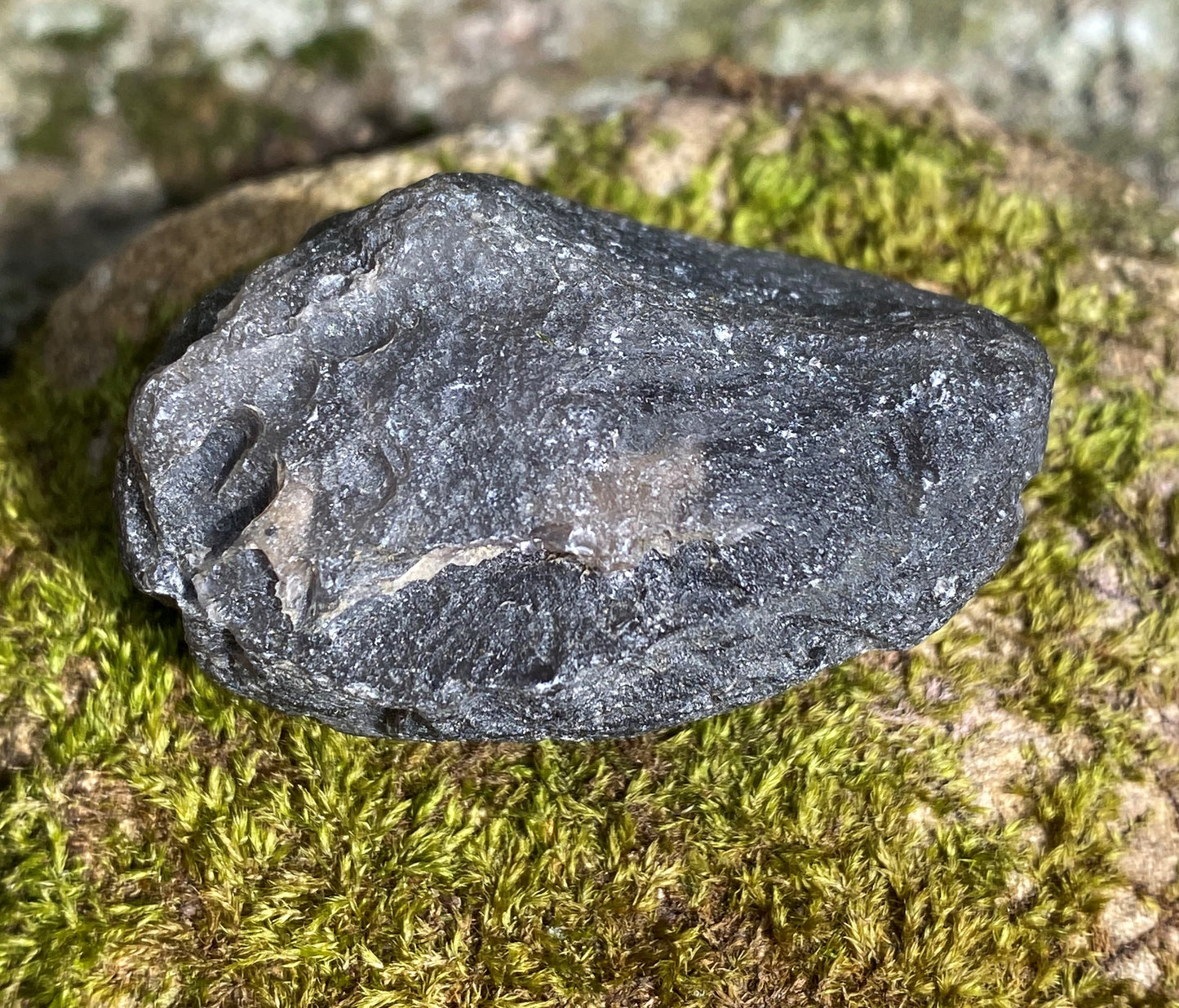 Agni Manitite Raw Tektite Lg Pocket Stone Communication Spiritual 28602S