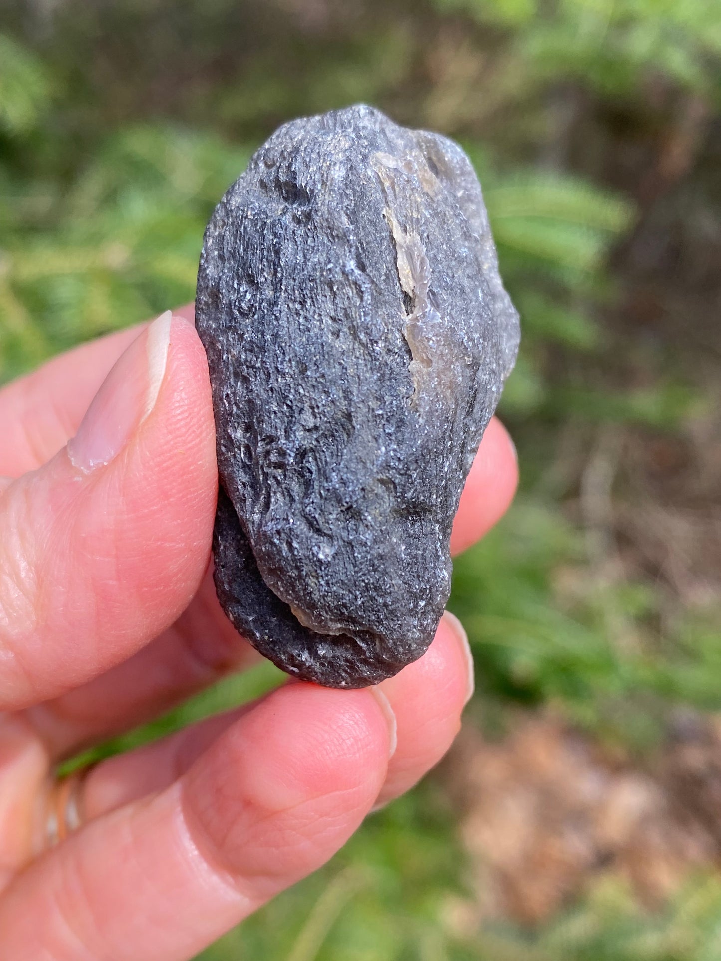 Agni Manitite Raw Tektite Lg Pocket Stone Communication Spiritual 28602S