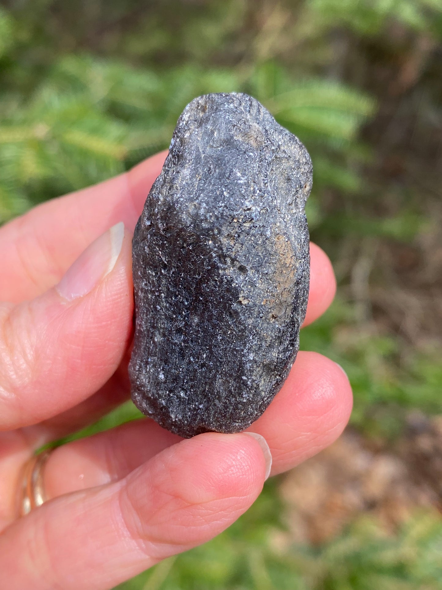 Agni Manitite Raw Tektite Lg Pocket Stone Communication Spiritual 28602S