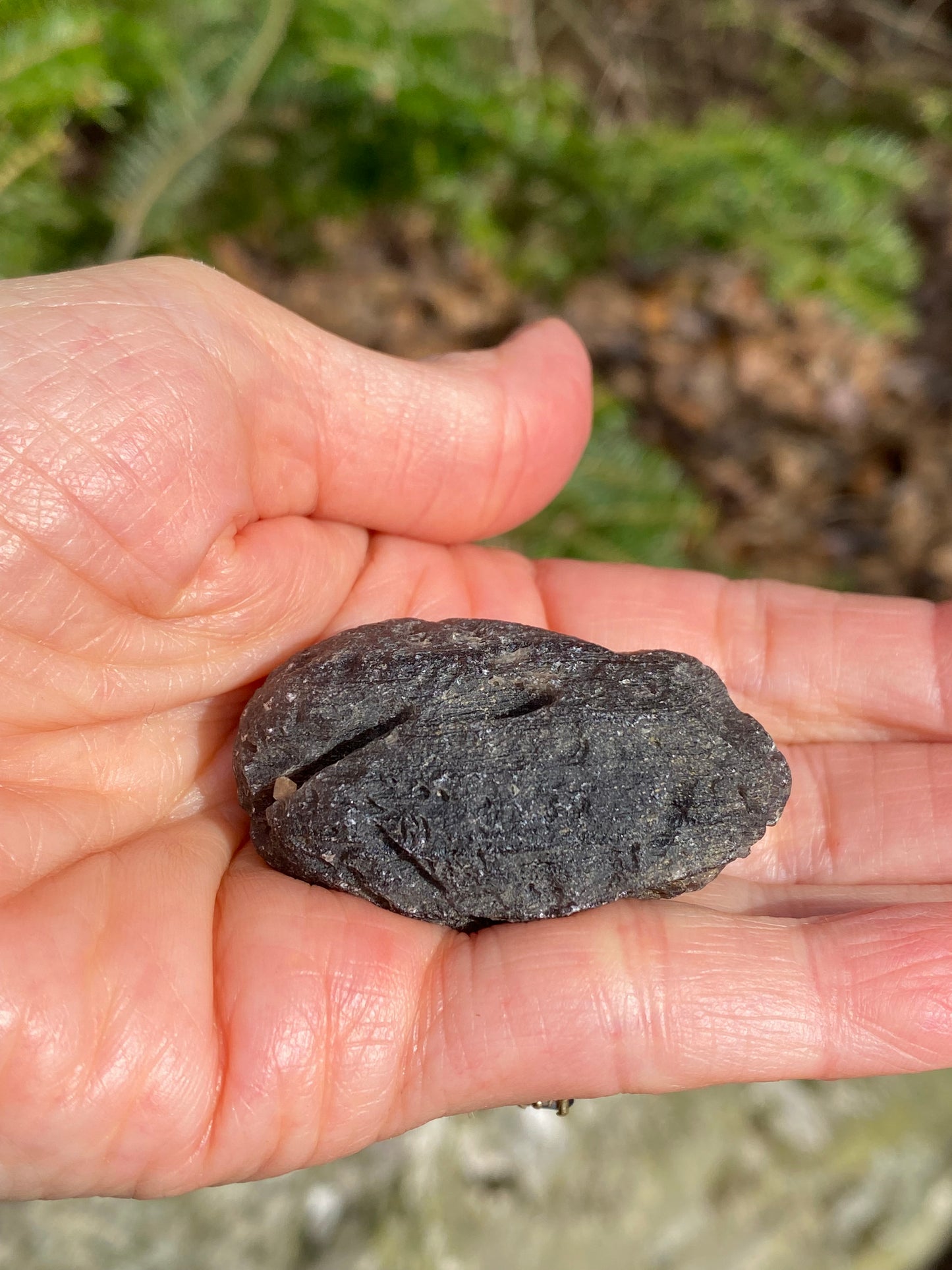 Agni Manitite Raw Tektite Lg Pocket Stone Communication Spiritual 28602S
