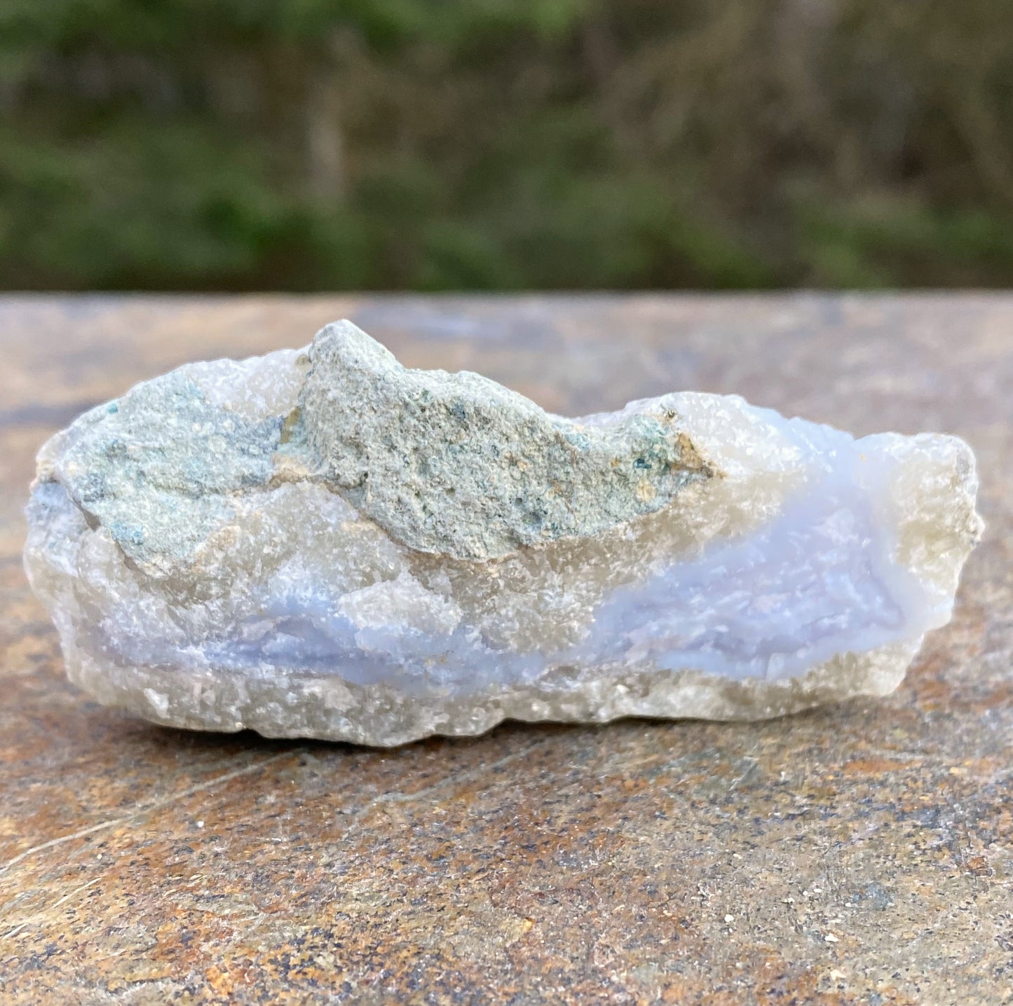 Blue Lace Agate Raw Piece Protection Calm Communication 29231S