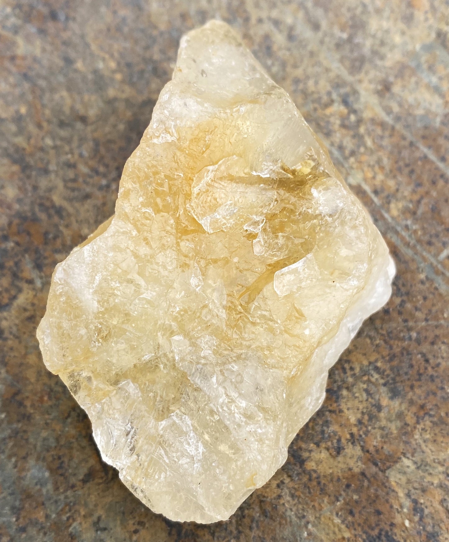 Citrine Yellow Raw Piece Prosperity Protection 29235S