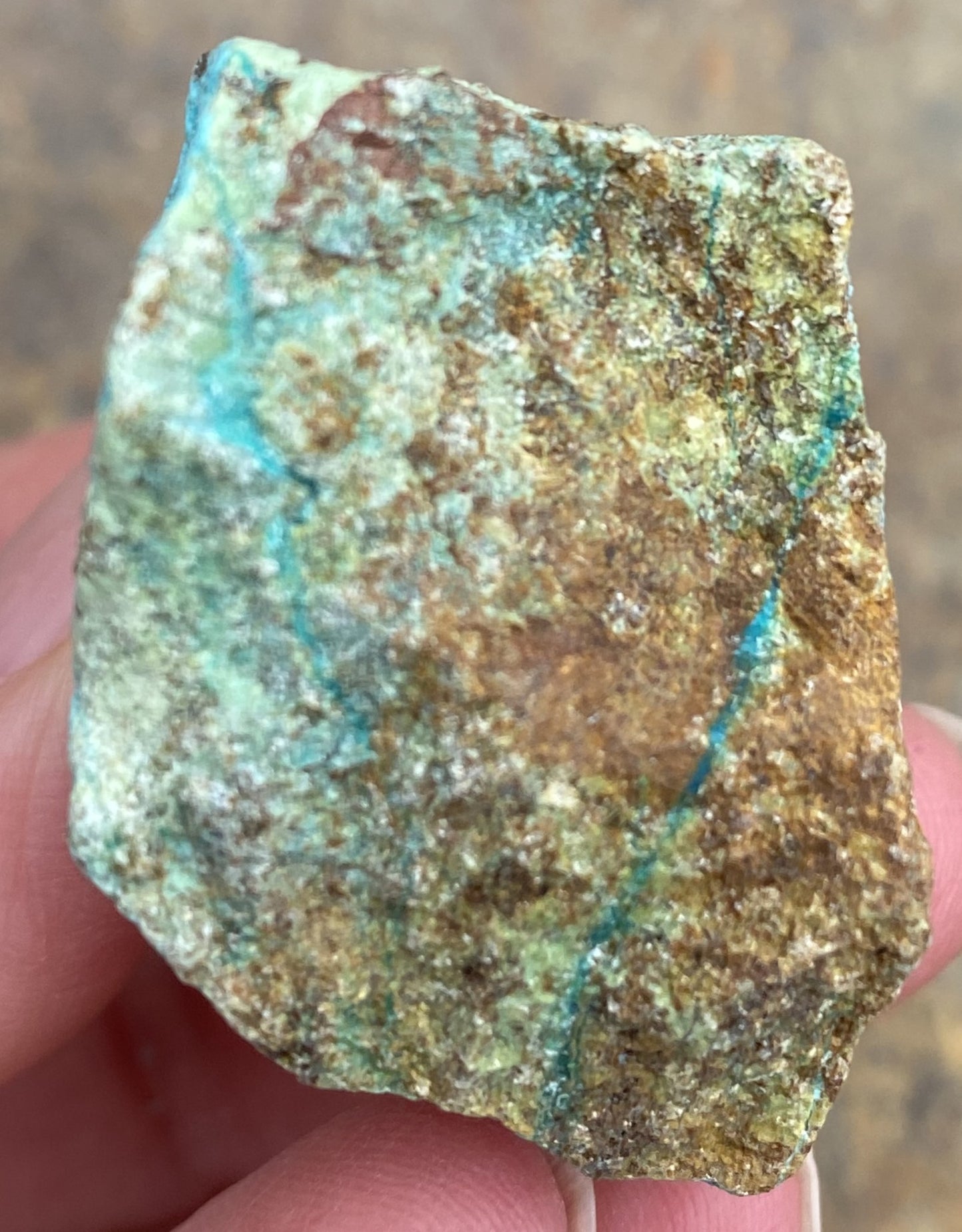 Chrysocolla Raw Piece Communication Calm Cleansing 29236S