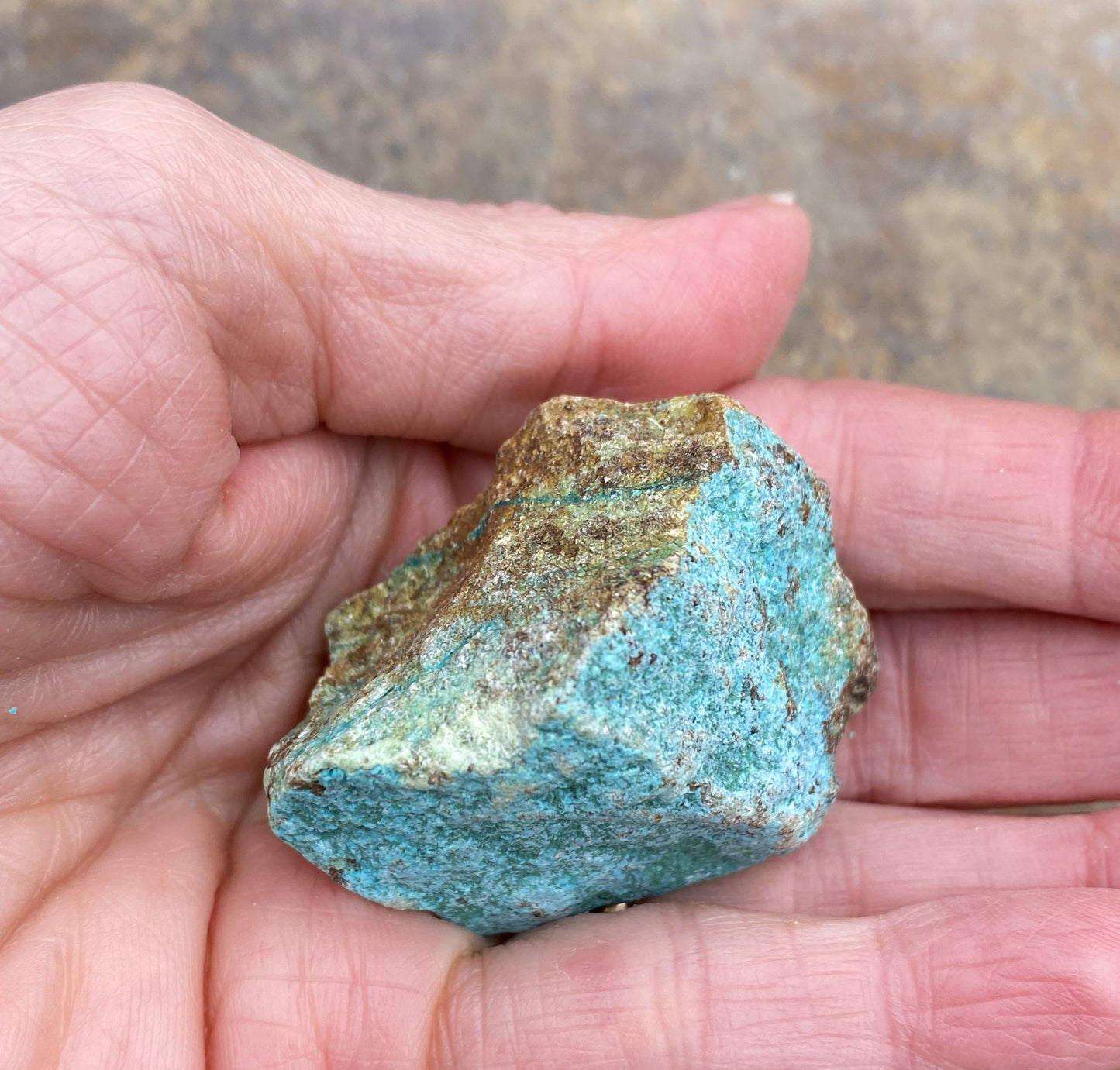 Chrysocolla Raw Piece Communication Calm Cleansing 29236S