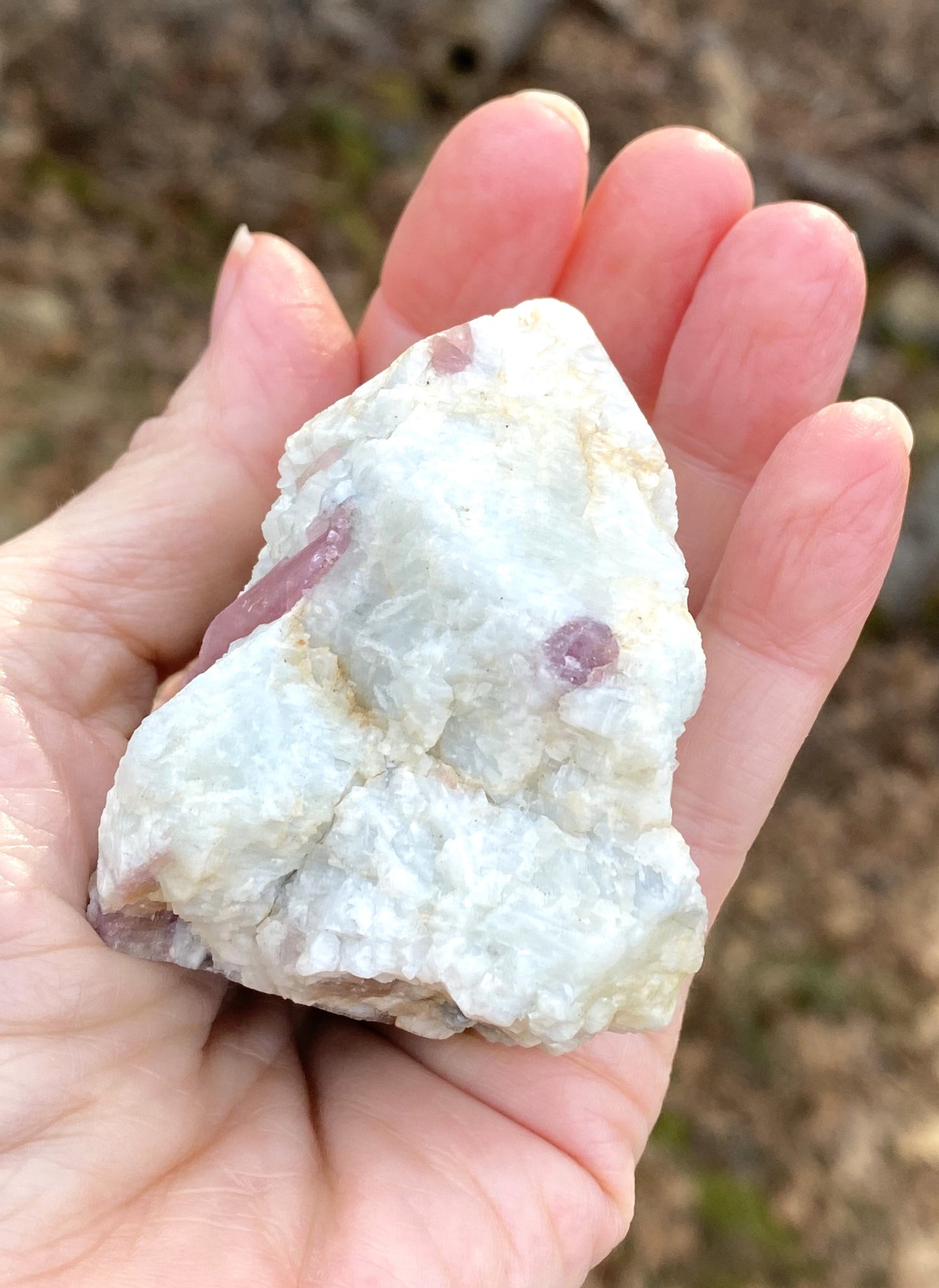 Rubellite Pink Tourmaline Raw & Polished Point Peace Well Being 29282S
