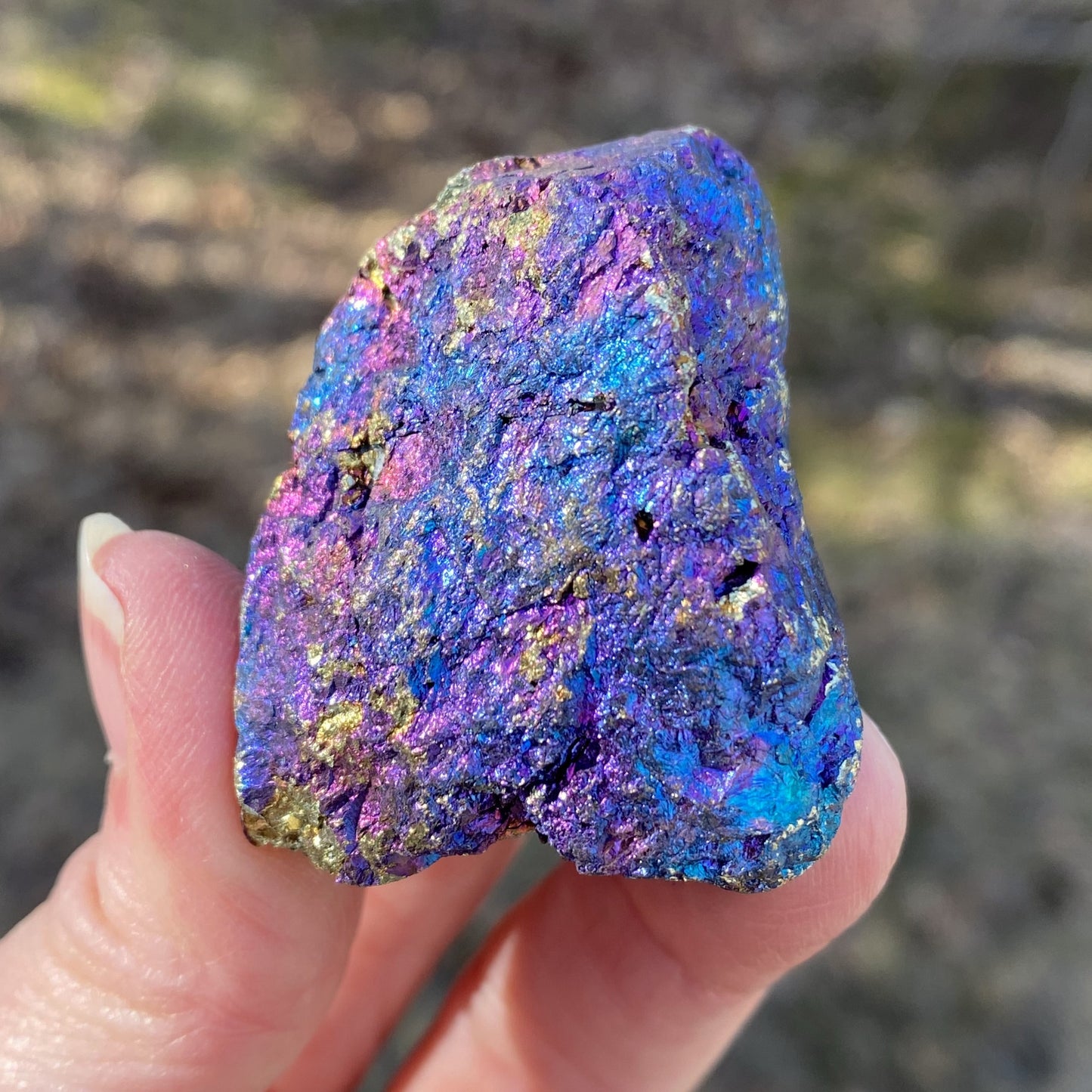 Peacock Ore Specimen Rough Wellness Joy Balance 29272S