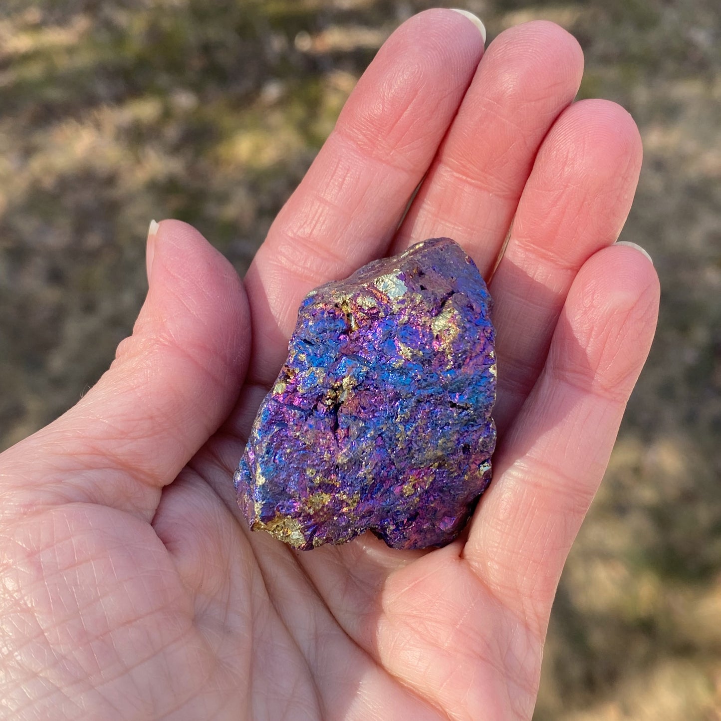 Peacock Ore Specimen Rough Wellness Joy Balance 29272S