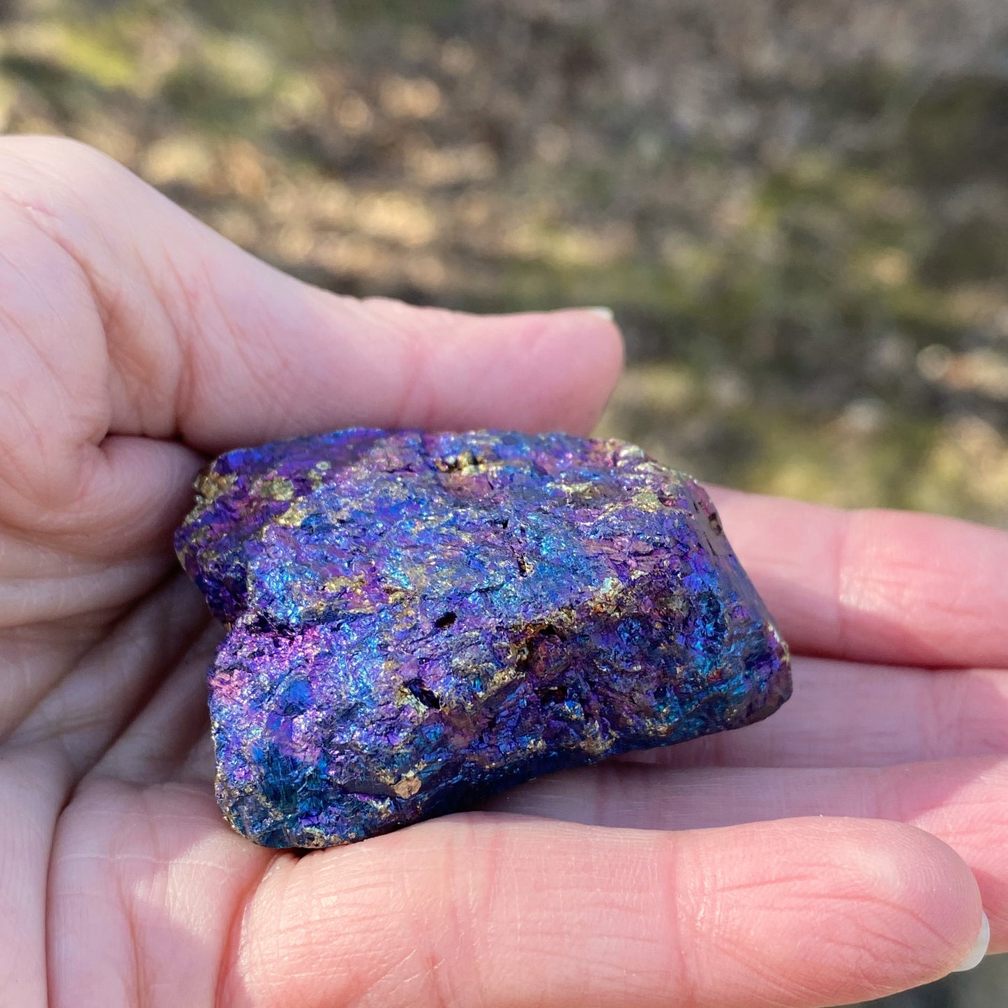 Peacock Ore Specimen Rough Wellness Joy Balance 29272S