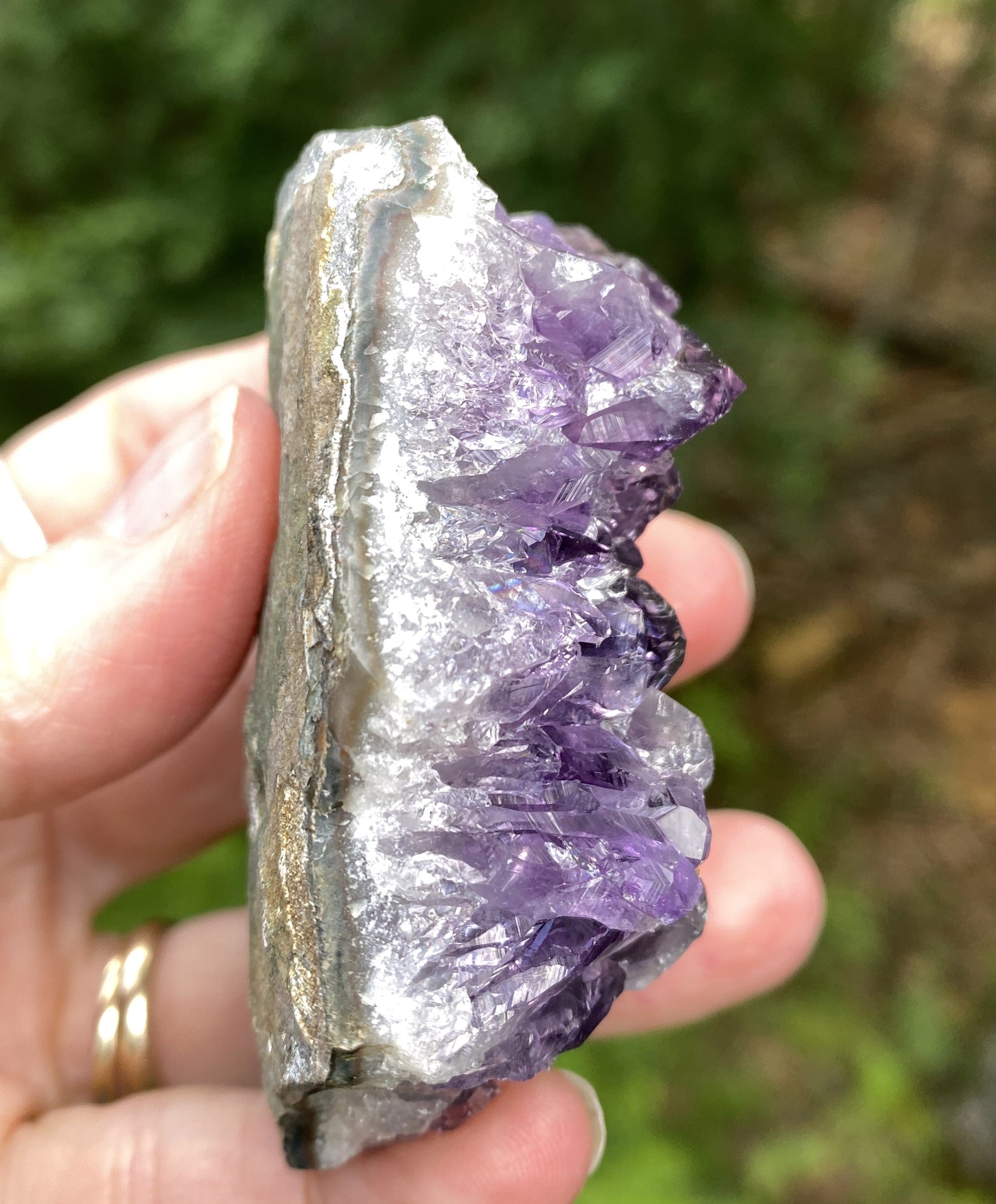 Amethyst Druzy  Uruguay  Protection Balance Intuition 31626S