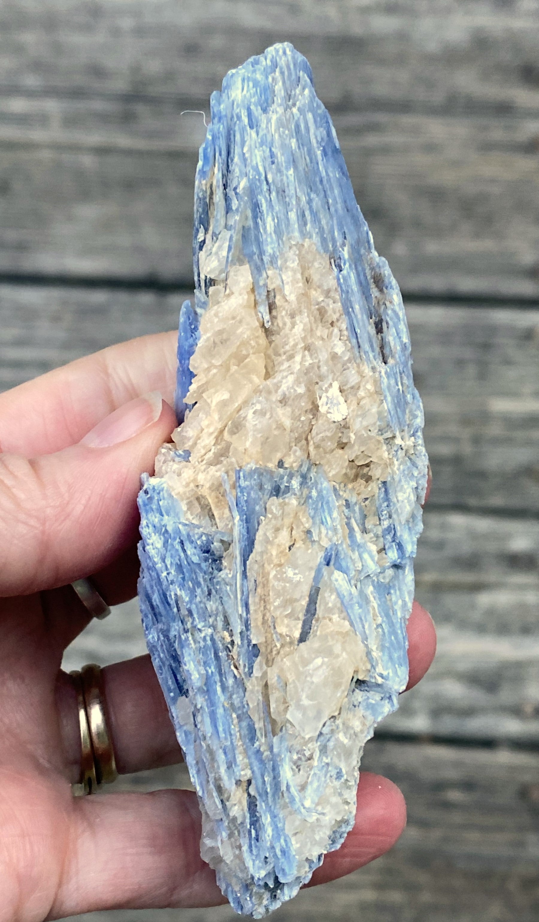 Blue Kyanite Quartz Specimen  Attunement Meditation 31570S