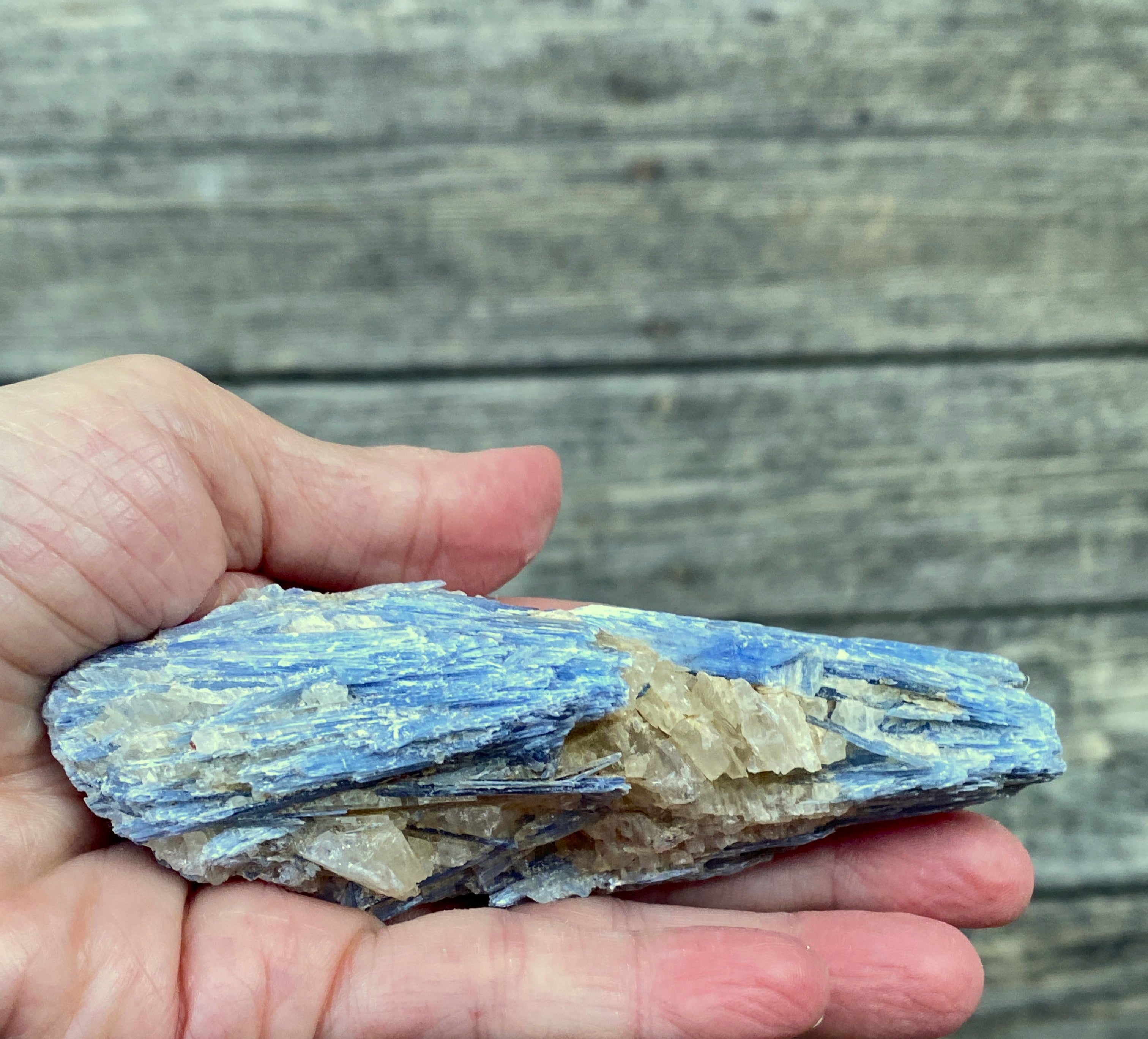 Blue Kyanite Quartz Specimen  Attunement Meditation 31570S