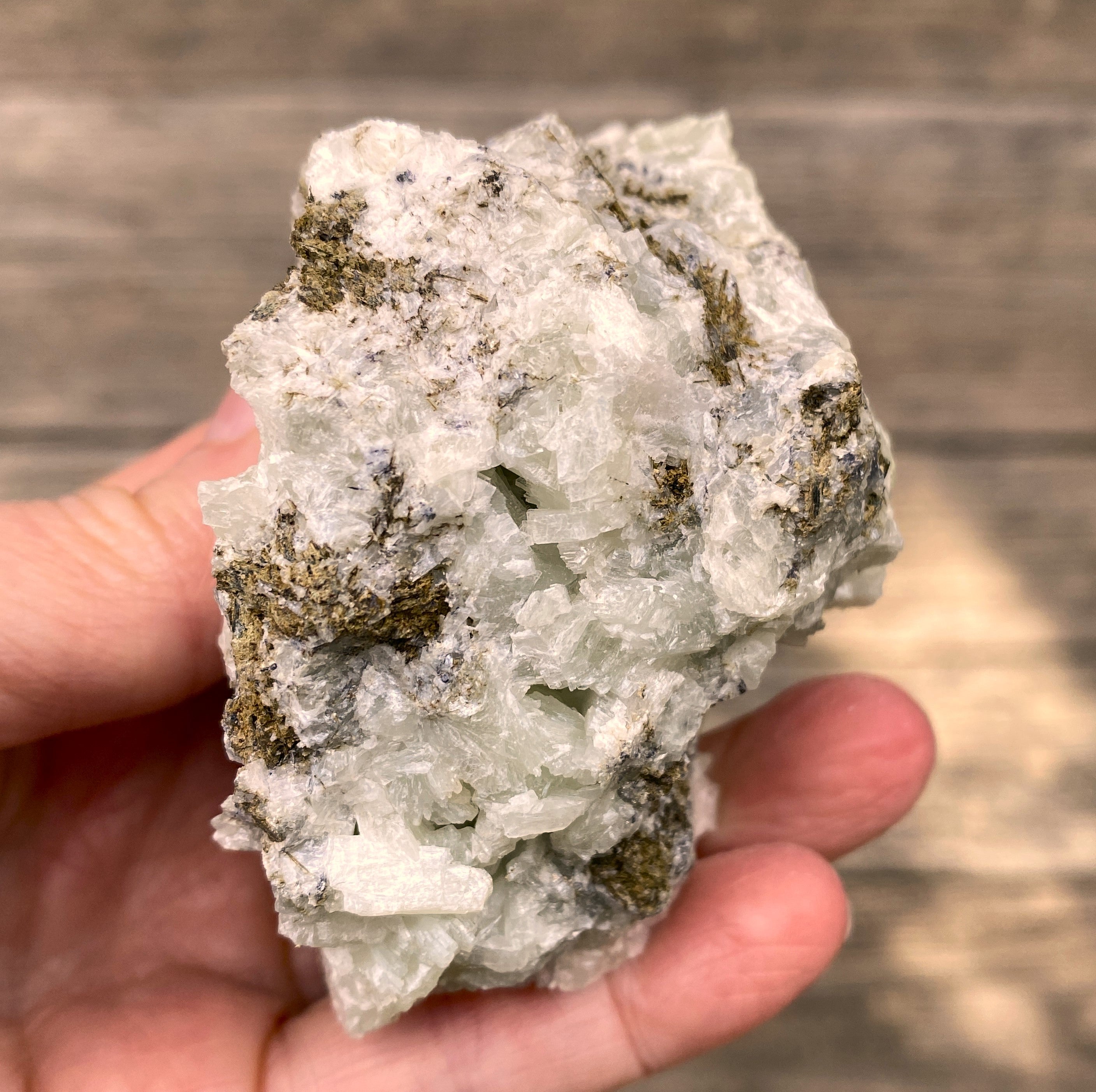 Prehnite Druzy  Green Raw Piece  Protective Harmony 31572S