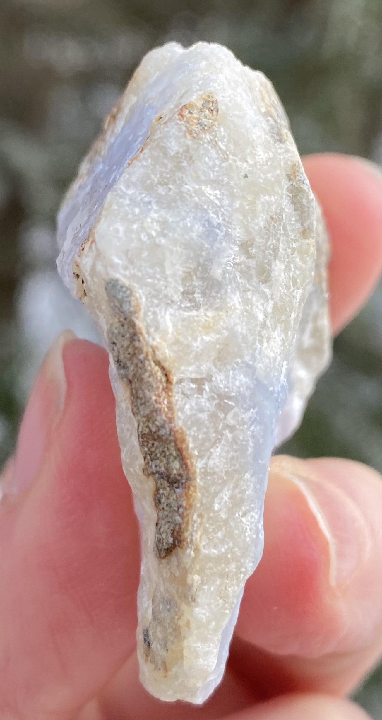 Blue Lace Agate   Rough Raw Piece   Harmony Calm Protection 31722S