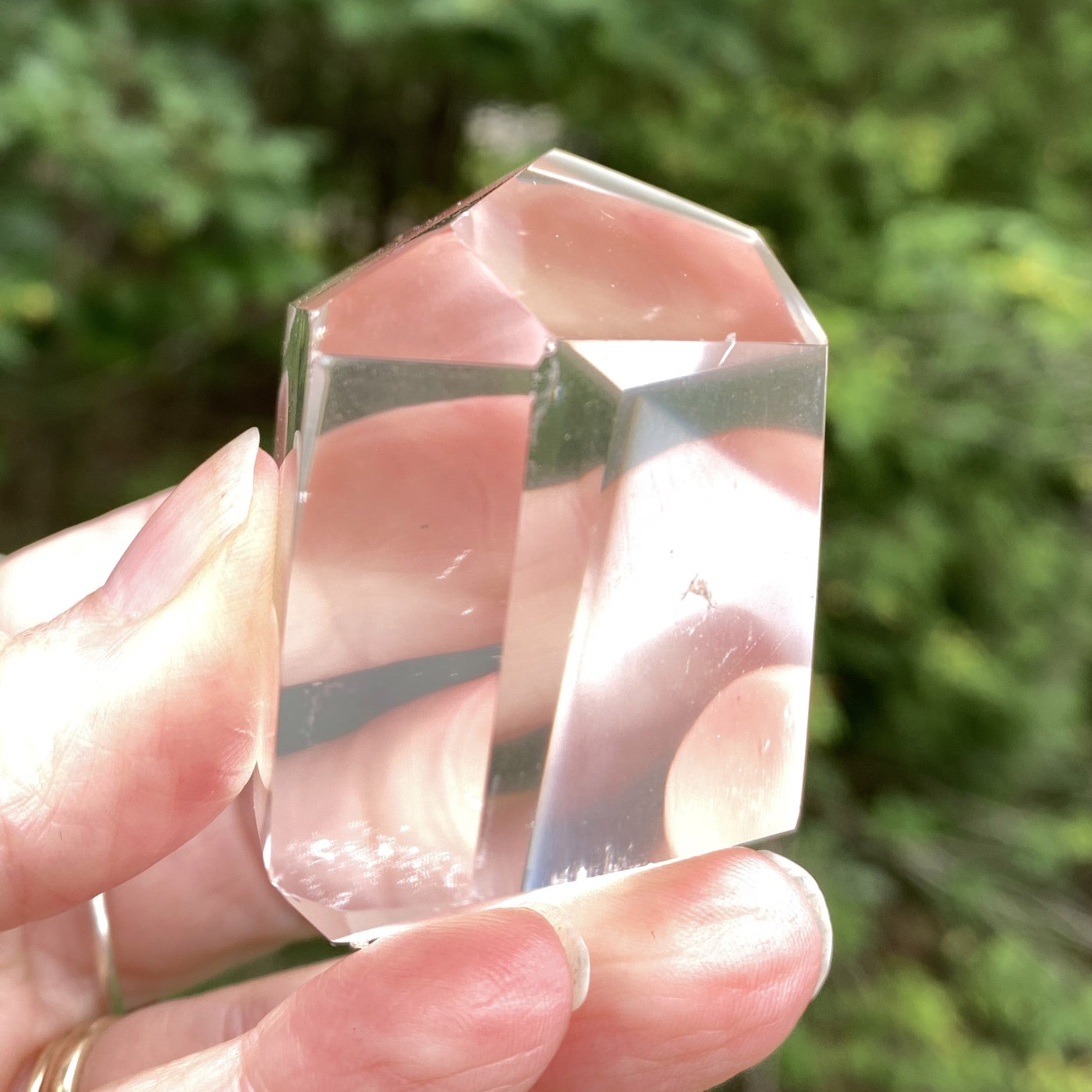 Clear Quartz Free Form Piece  Amplifier Protection 31606S