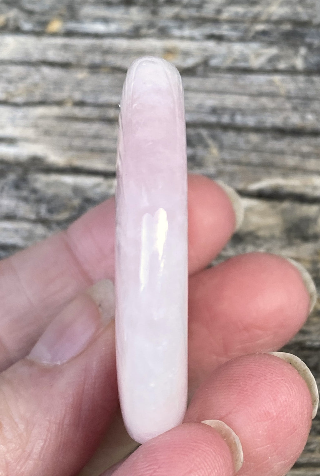 Rose Quartz  Large Worry Stone  Protection Love Compassion 31616S