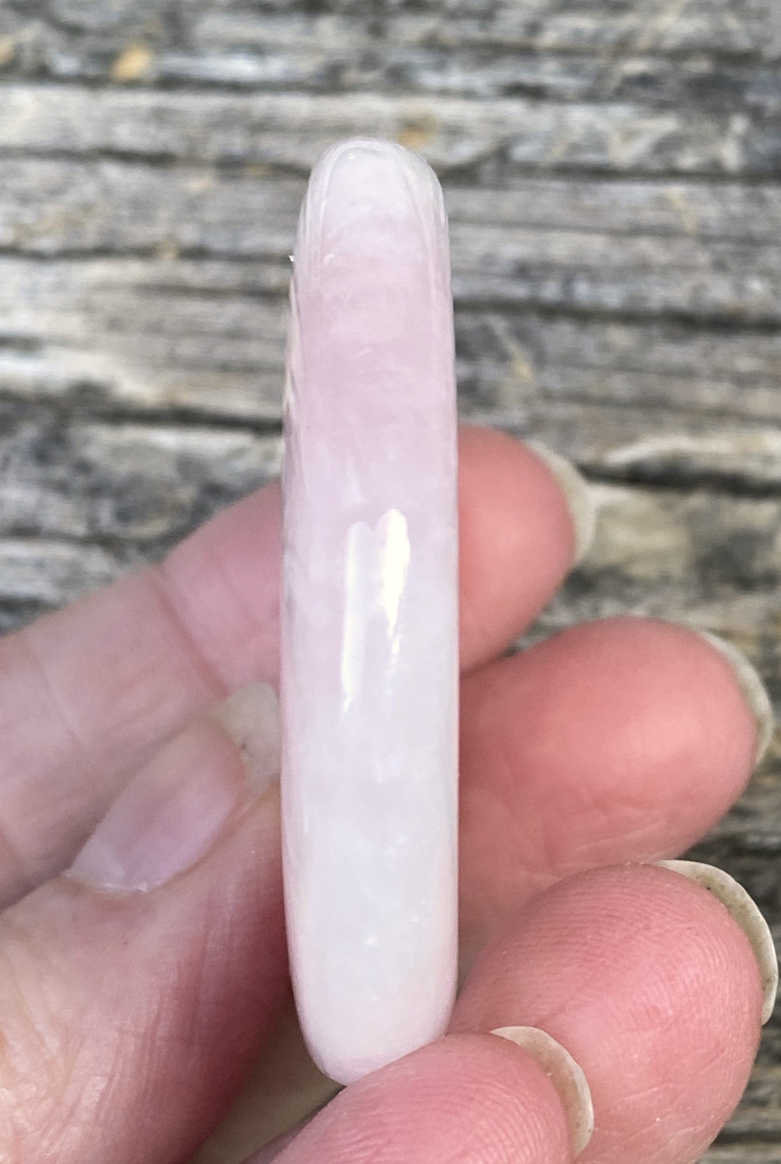 Rose Quartz  Large Worry Stone  Protection Love Compassion 31616S