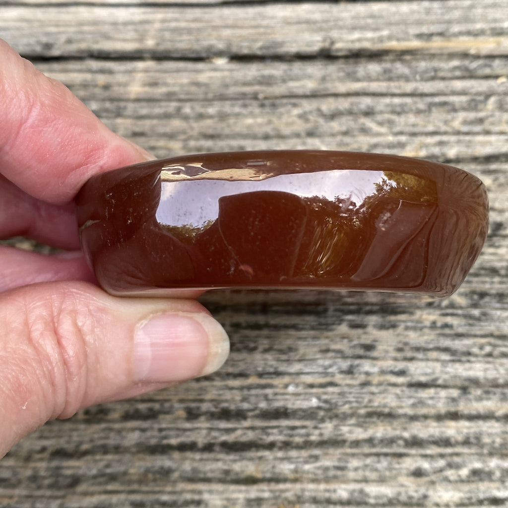Carnelian Bowl  Offering Bowl Orange  Creativity Grounding 31618S