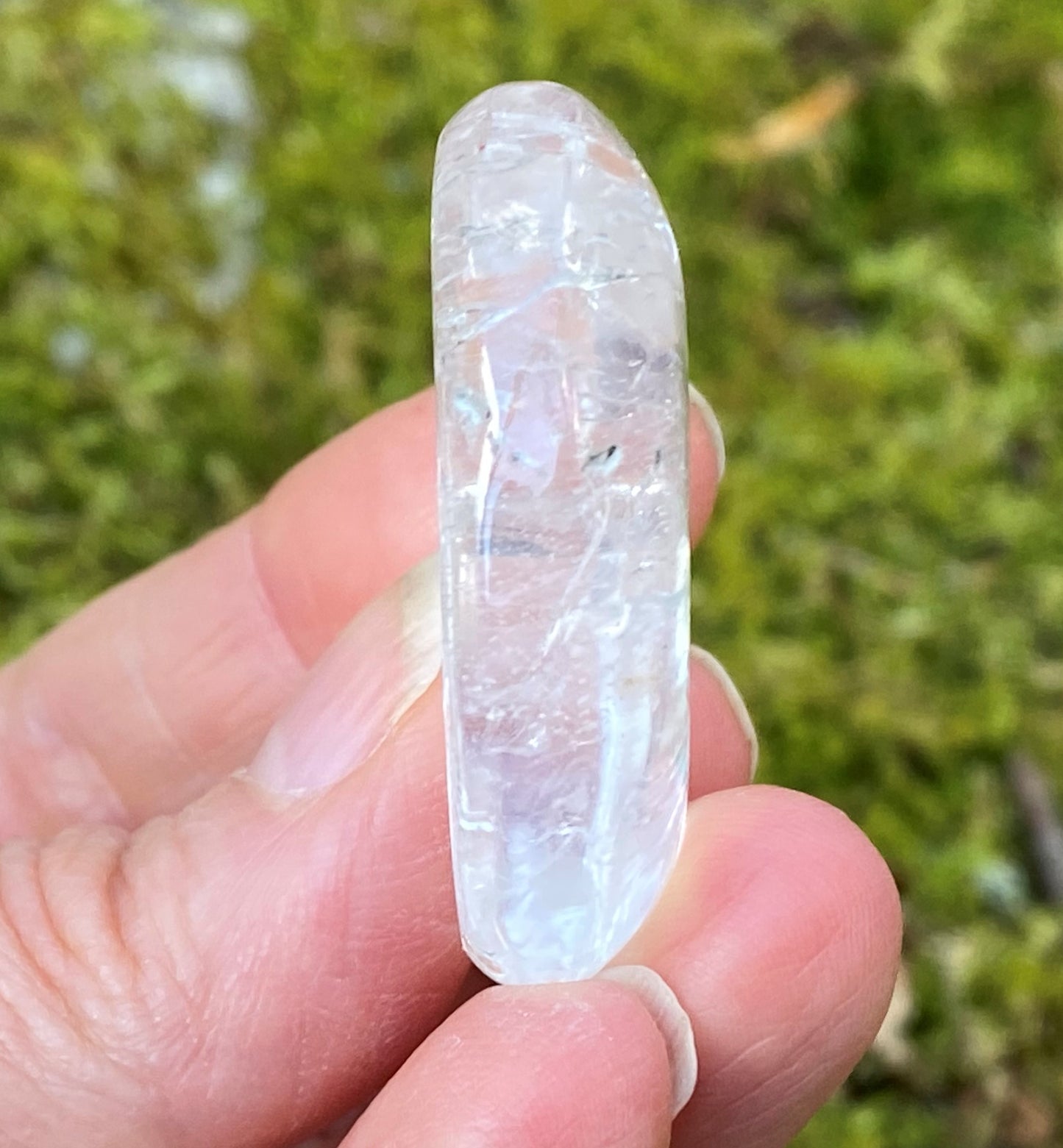 Quartz Clear Worry Stone  Amplifier Healer 28664S