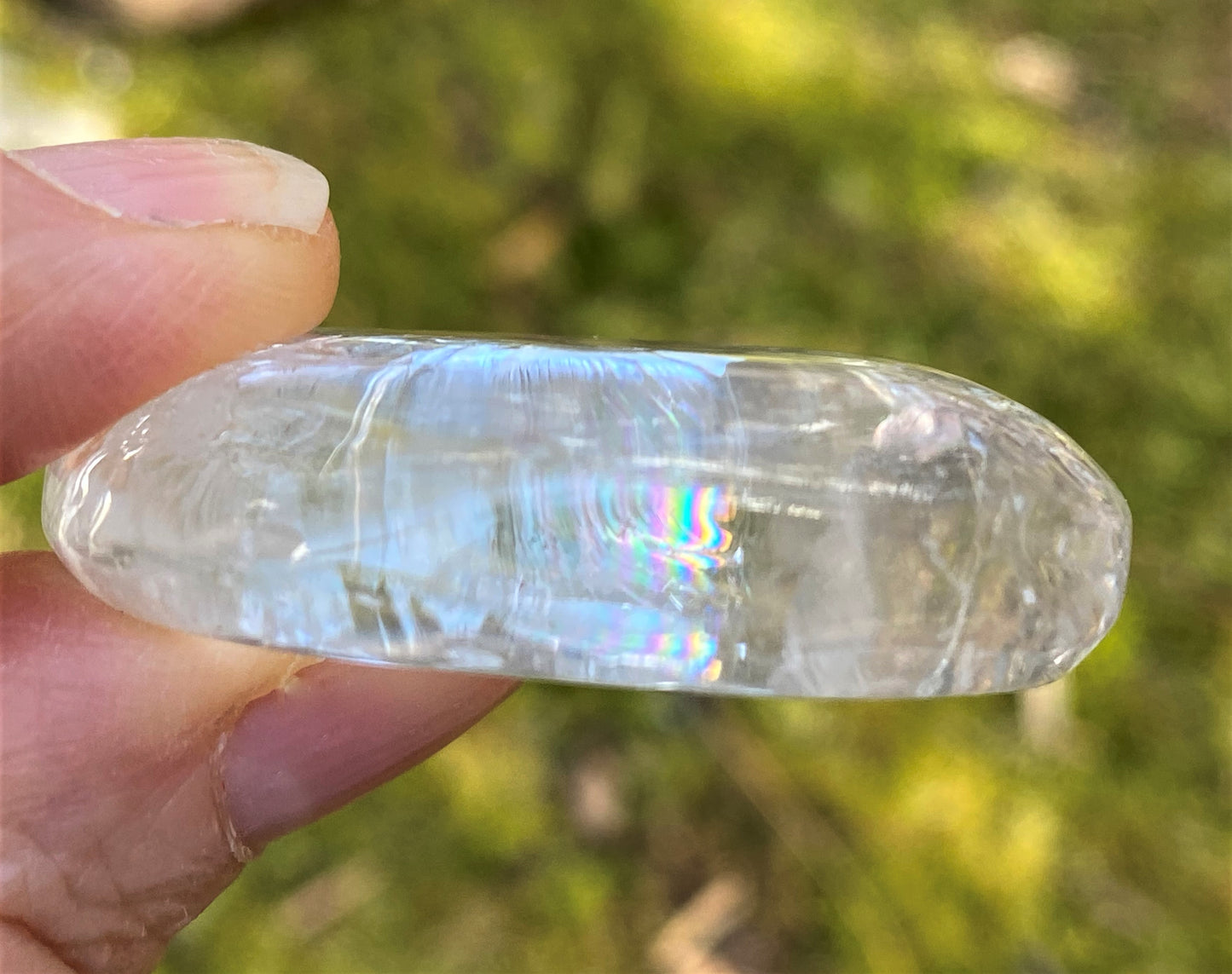 Quartz Clear Worry Stone  Amplifier Healer 28664S