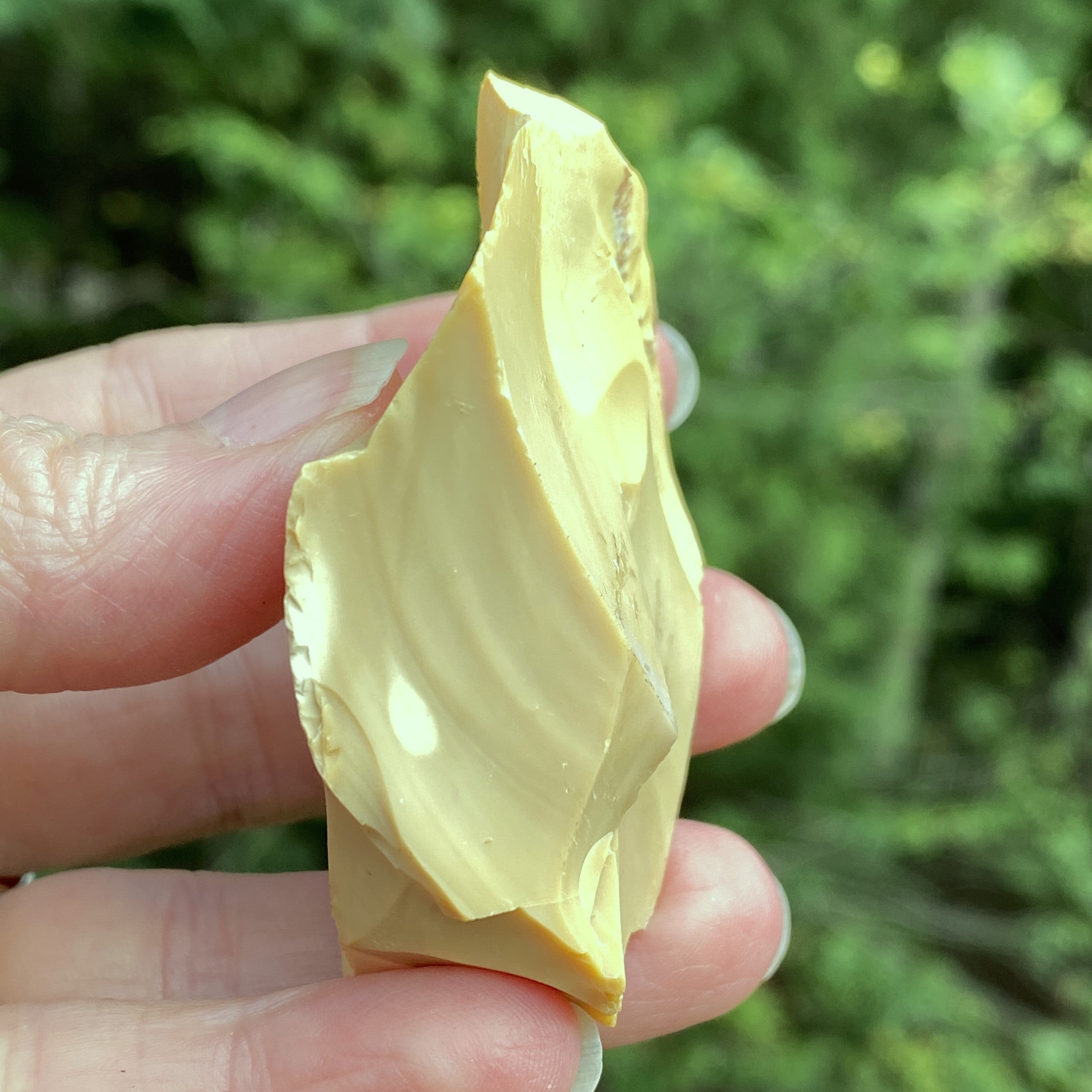 Mookaite Raw Piece Yellow Tan  Grounding Protection 31633S