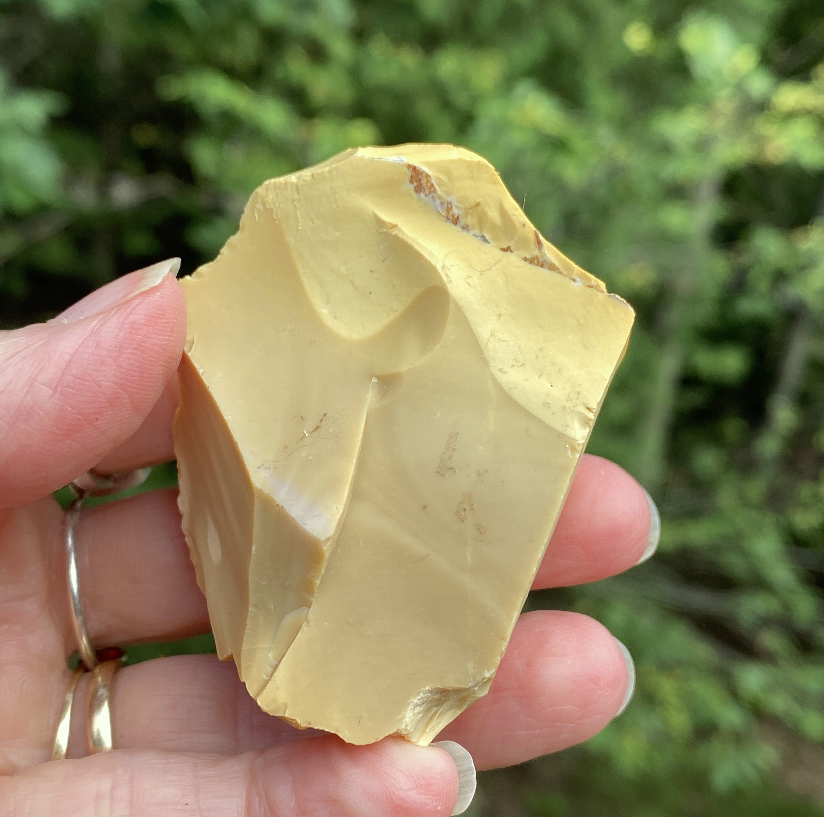 Mookaite Raw Piece Yellow Tan  Grounding Protection 31633S