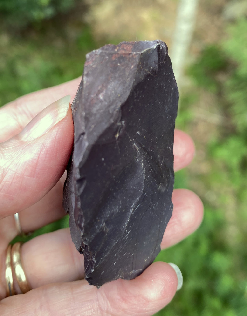Mookaite Raw  Purple & Gray  Grounding Protection 31634S