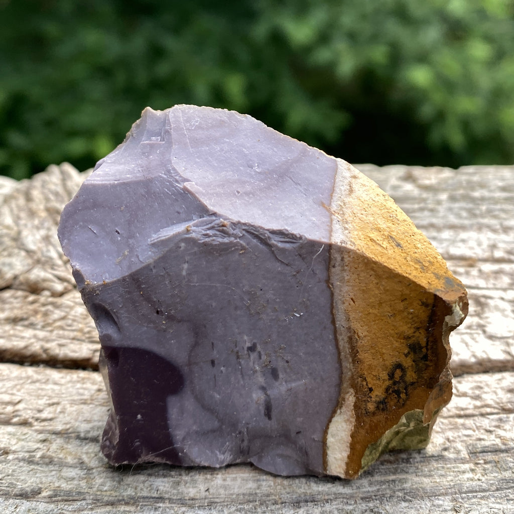 Mookaite Raw  Purple Gray Yellow  Grounding Protection 31635S