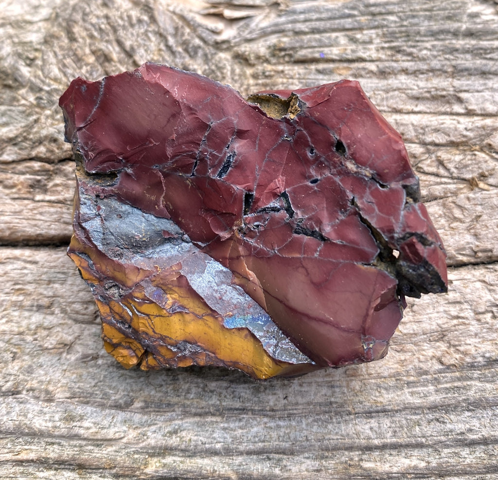 Mookaite Raw  Red & Yellow  Grounding Protection 31636S