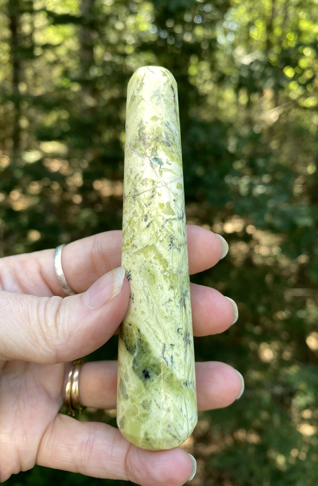 Serpentine Wand 4"  Healing Wisdom Clearing 31628S