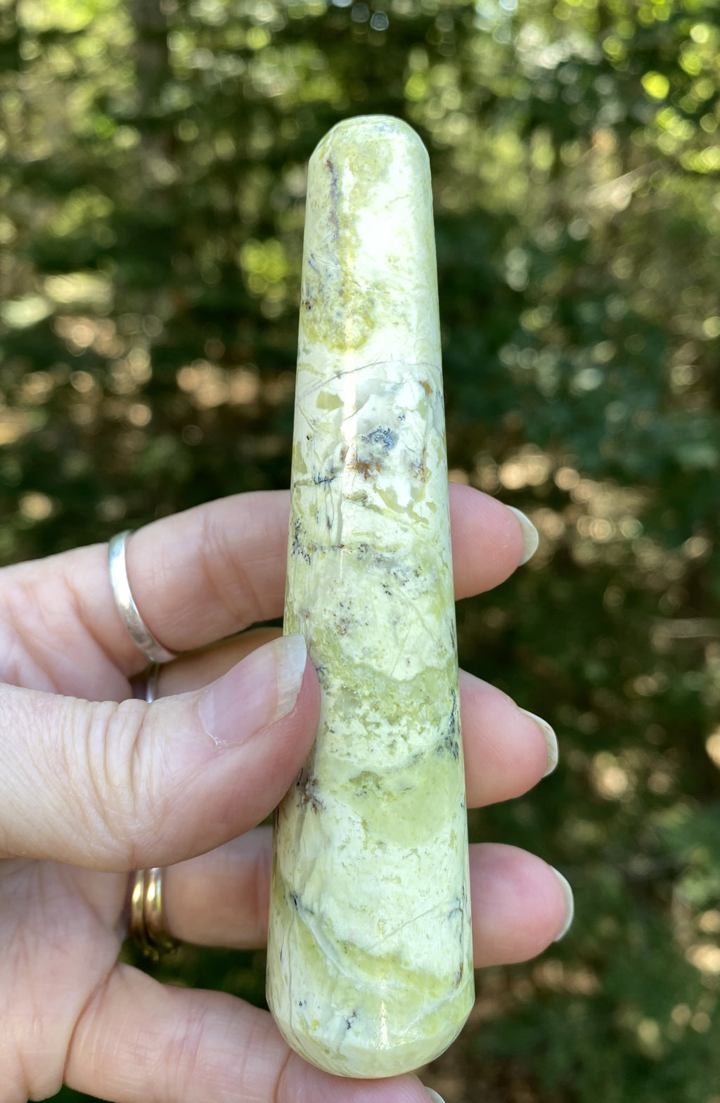 Serpentine Wand 4"  Healing Wisdom Clearing 31628S