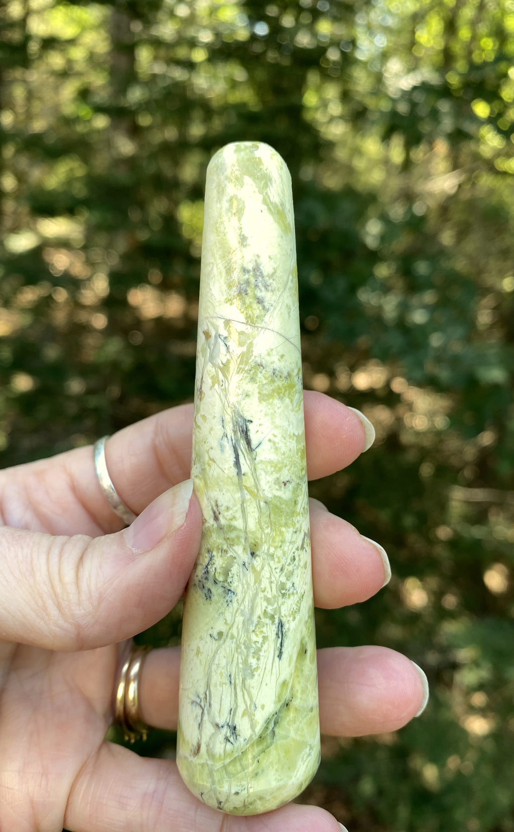 Serpentine Wand 4"  Healing Wisdom Clearing 31628S
