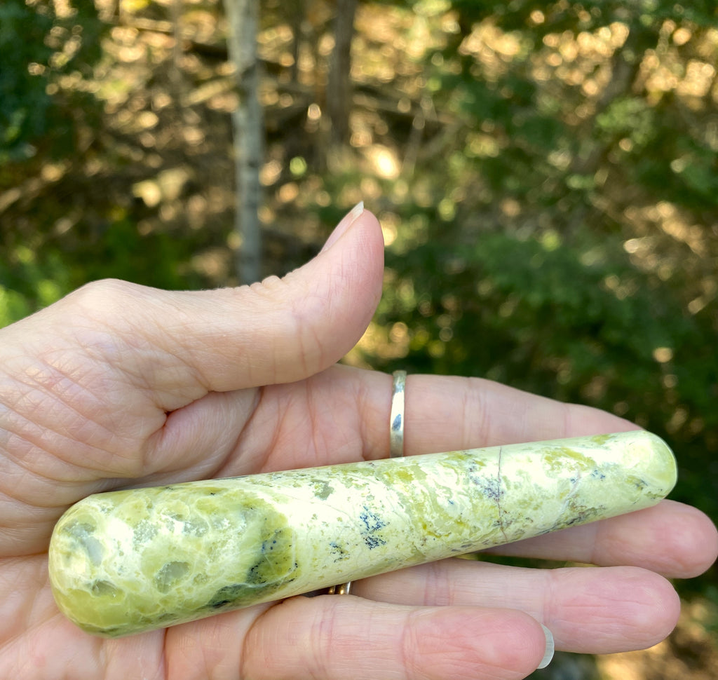 Serpentine Wand 4"  Healing Wisdom Clearing 31628S