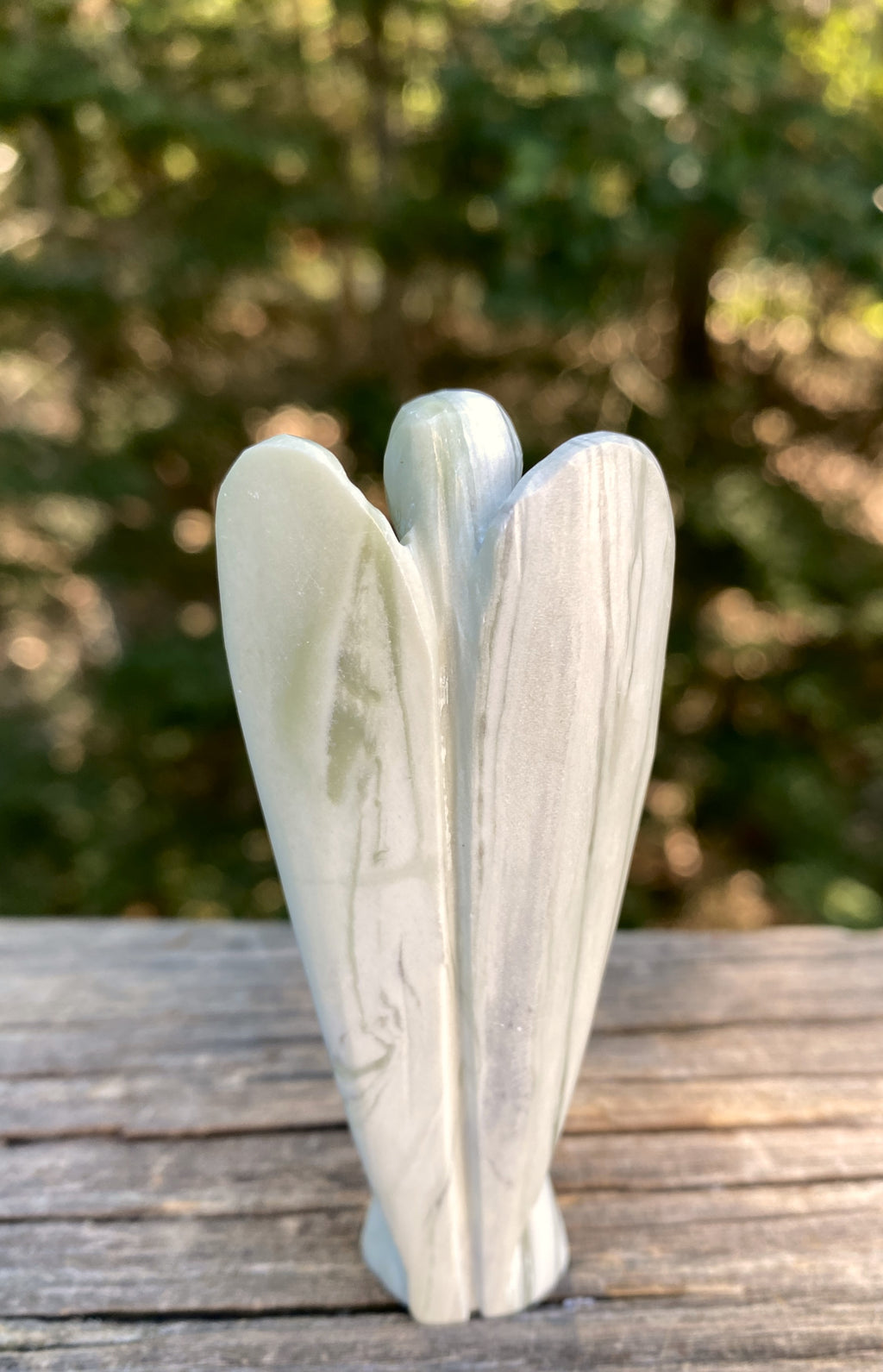 Serpentine Angel Figurine 3"  Healing Wisdom Clearing 31627S