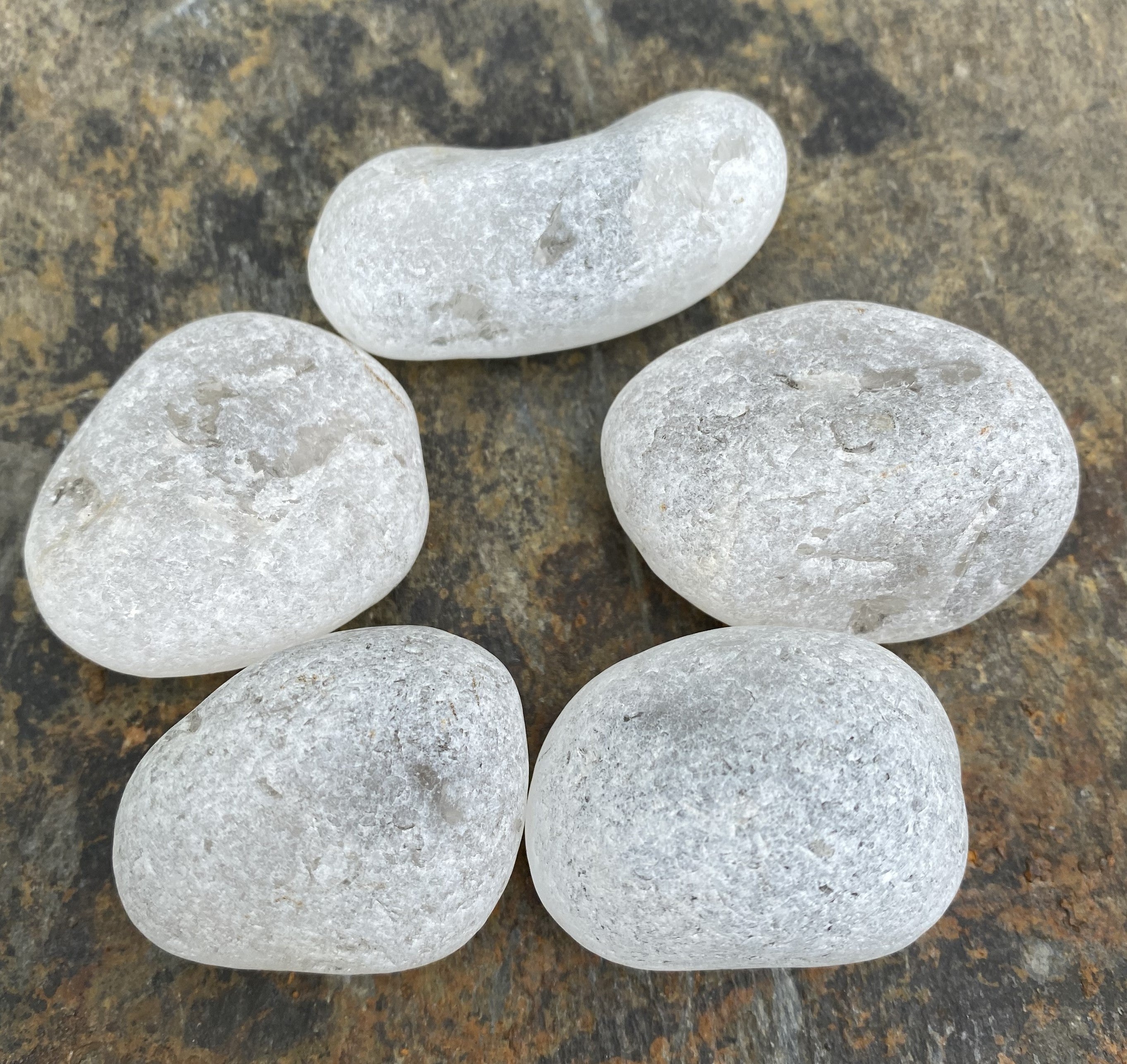 Ema River Seer Stone  Quartz  Pocket Stone  Clarity & Insight 31265S