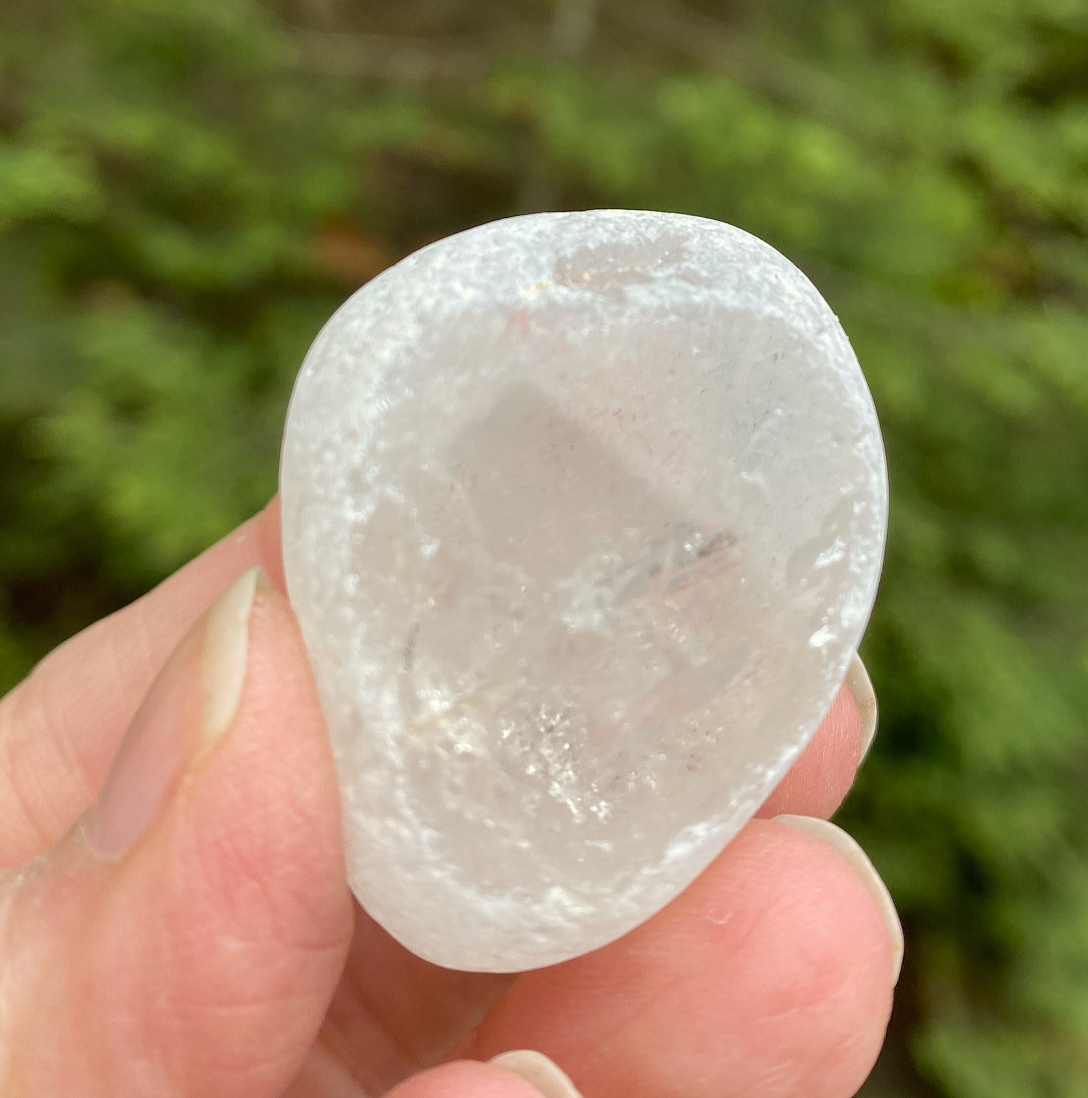 Ema River Seer Stone  Quartz  Pocket Stone  Clarity & Insight 31265S