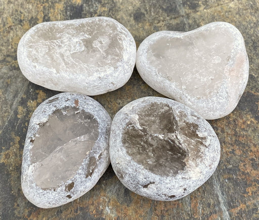Ema River Stone  Smoky Quartz  Grounding Protection 31267S