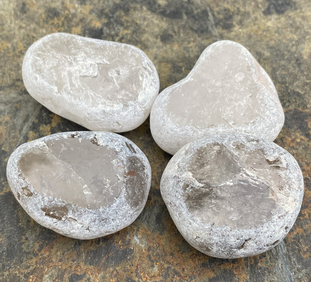 Ema River Stone  Smoky Quartz  Grounding Protection 31267S