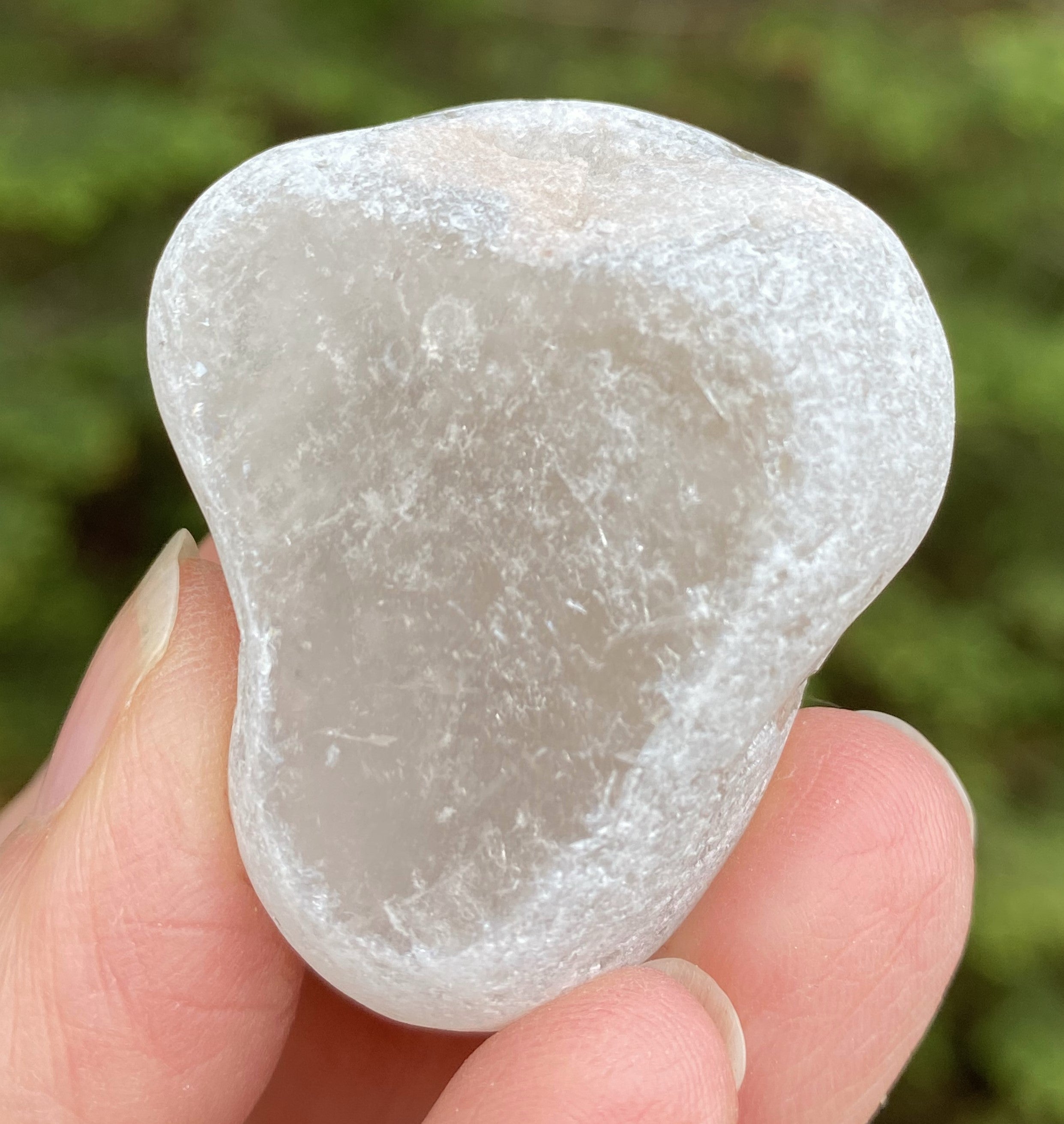 Ema River Stone  Smoky Quartz  Grounding Protection 31267S