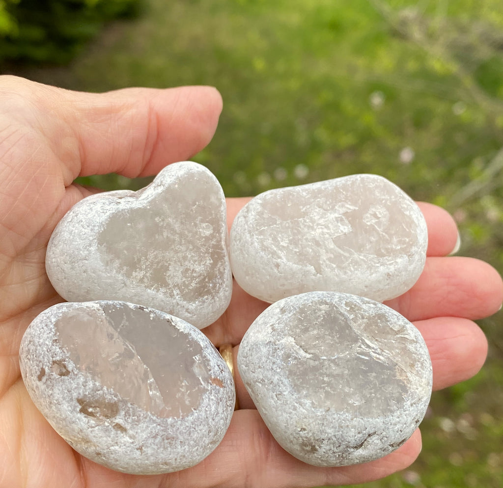 Ema River Stone  Smoky Quartz  Grounding Protection 31267S