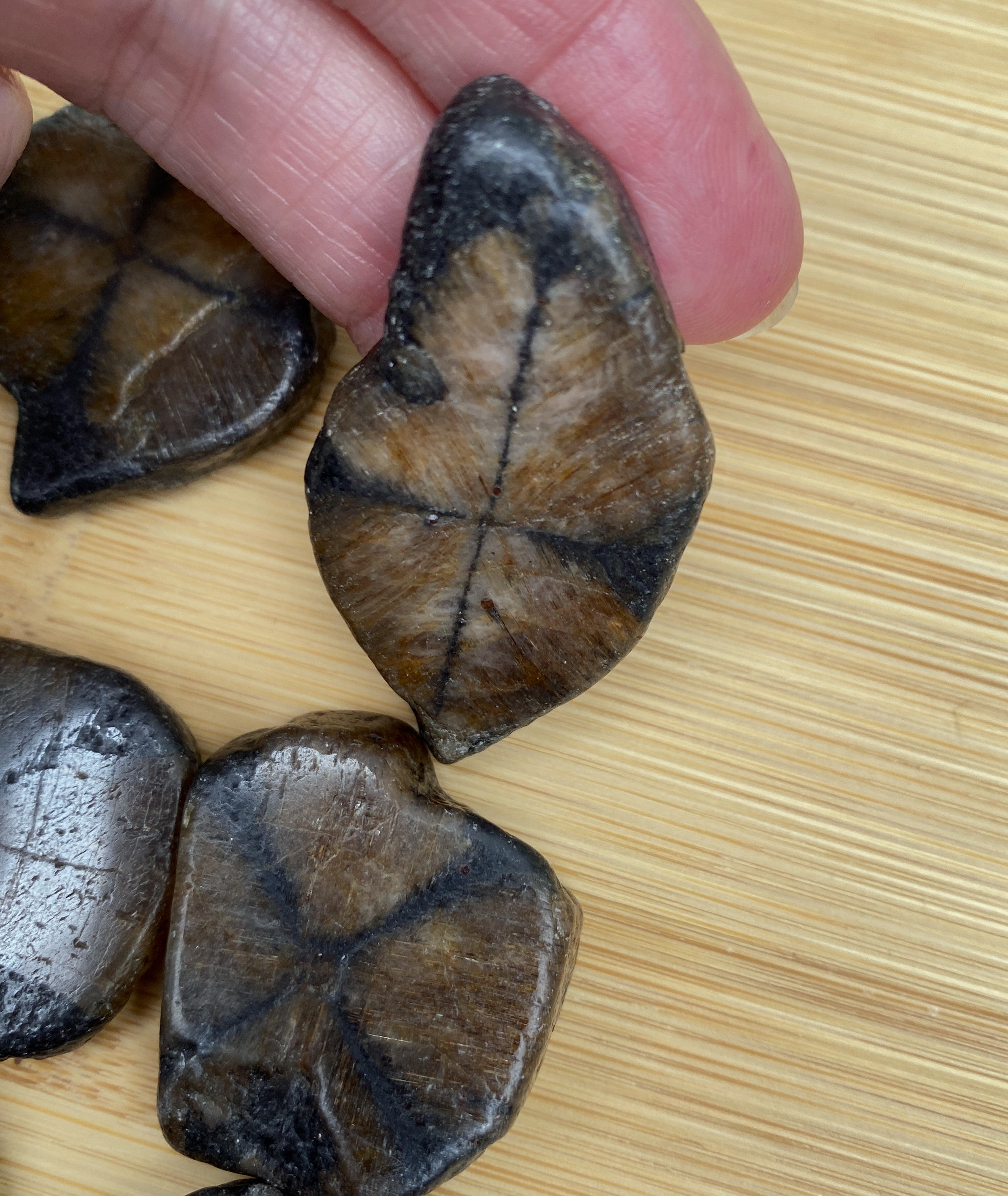 Chiastolite Cross Stone  Andalusite  Protection Grounding 31645S